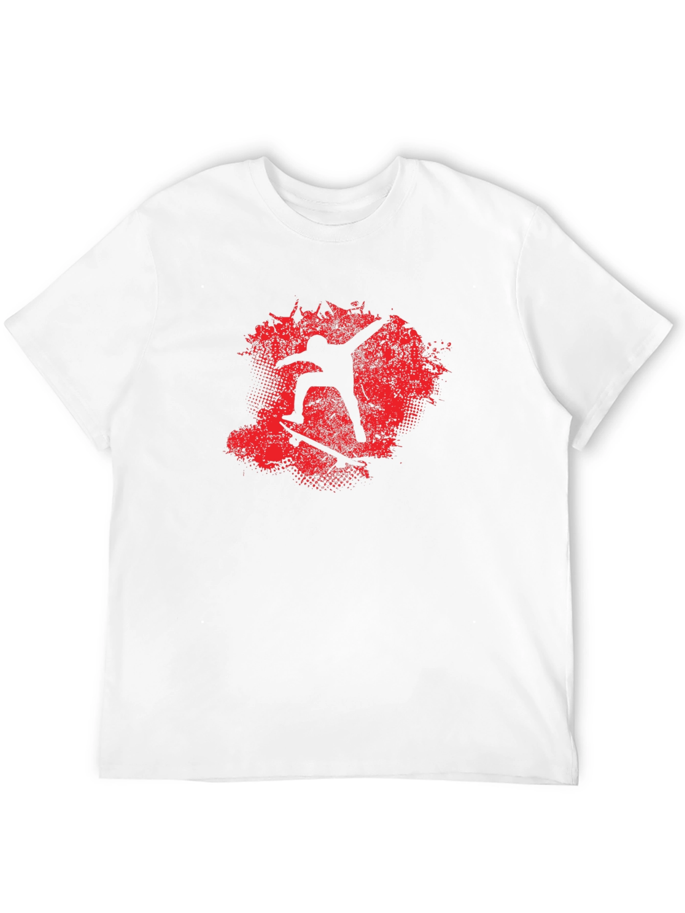 Skateboarding Silhouette Graphic T-Shirt