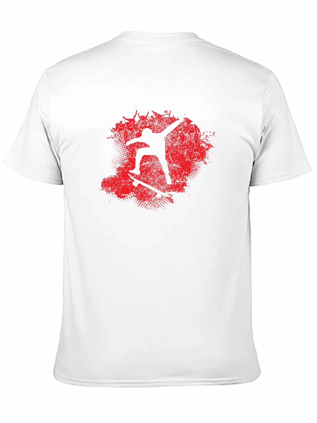 Skateboarding Silhouette Graphic T-Shirt