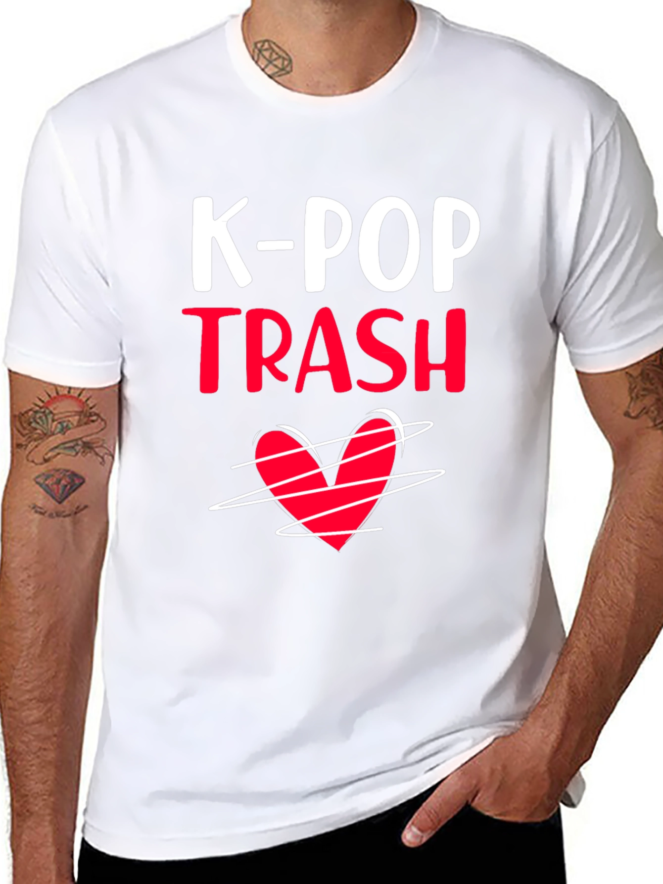 K-Pop Trash Graphic Tee