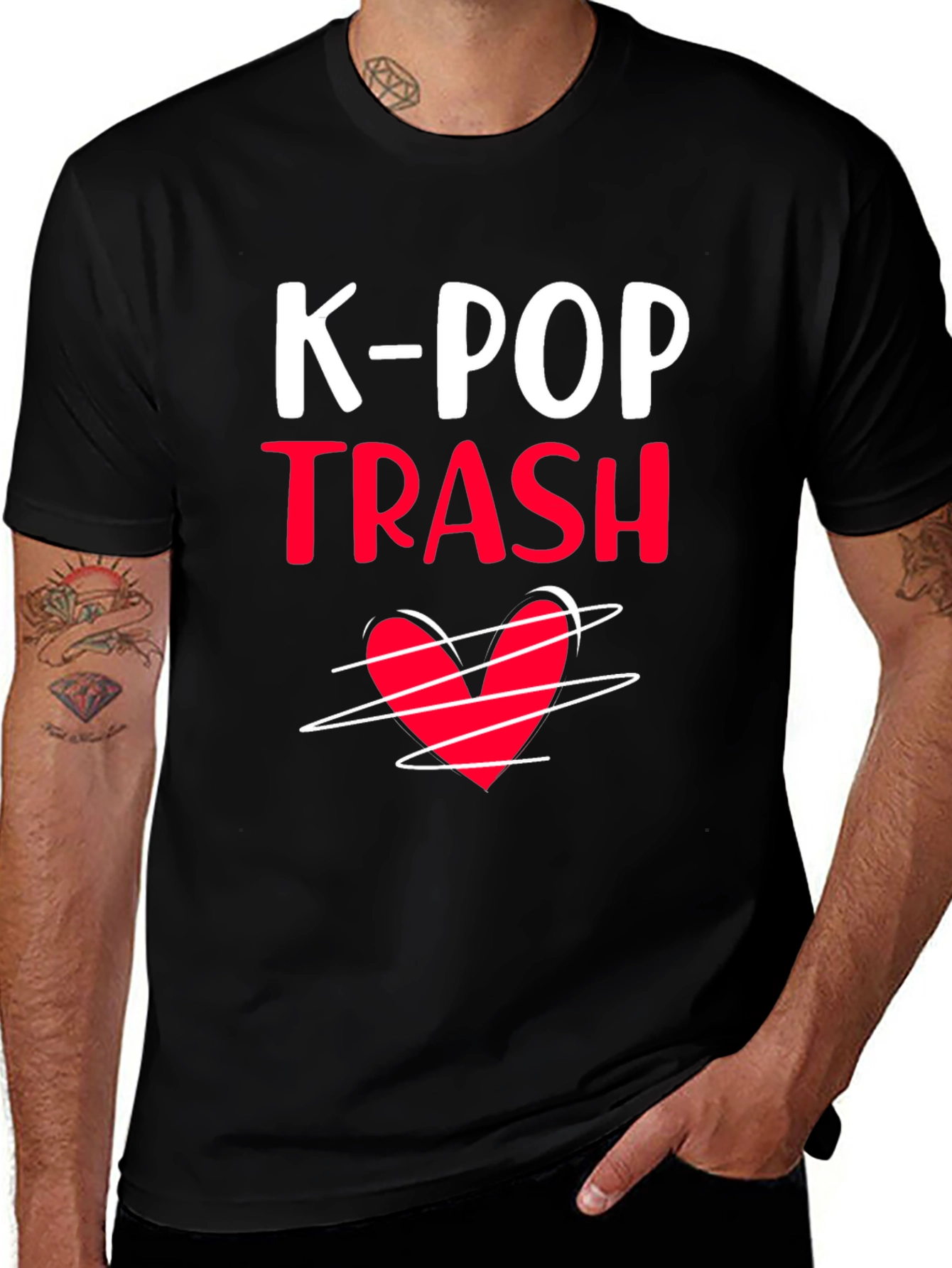 K-Pop Trash Graphic Tee