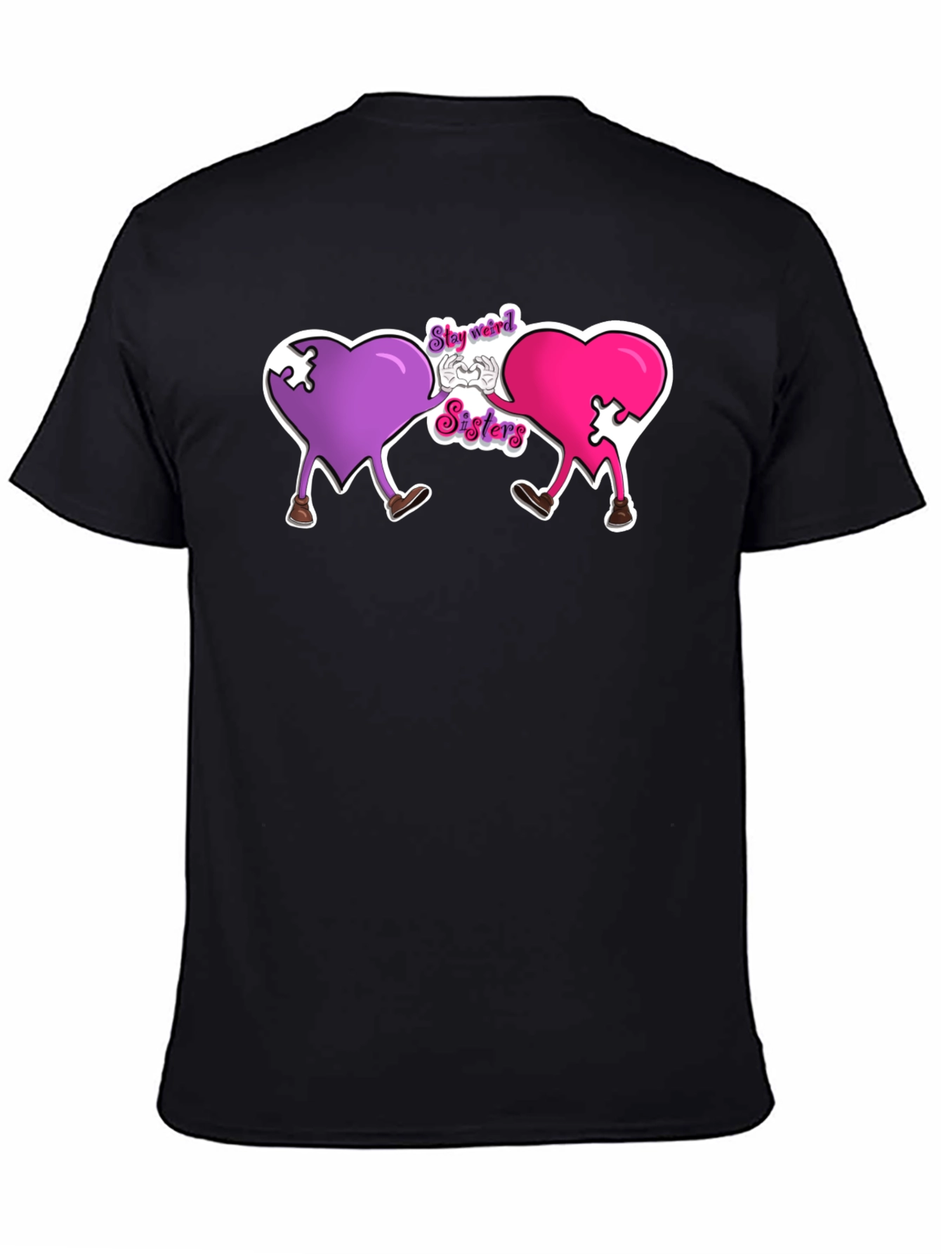 Stay Weird Sisters Graphic T-Shirt