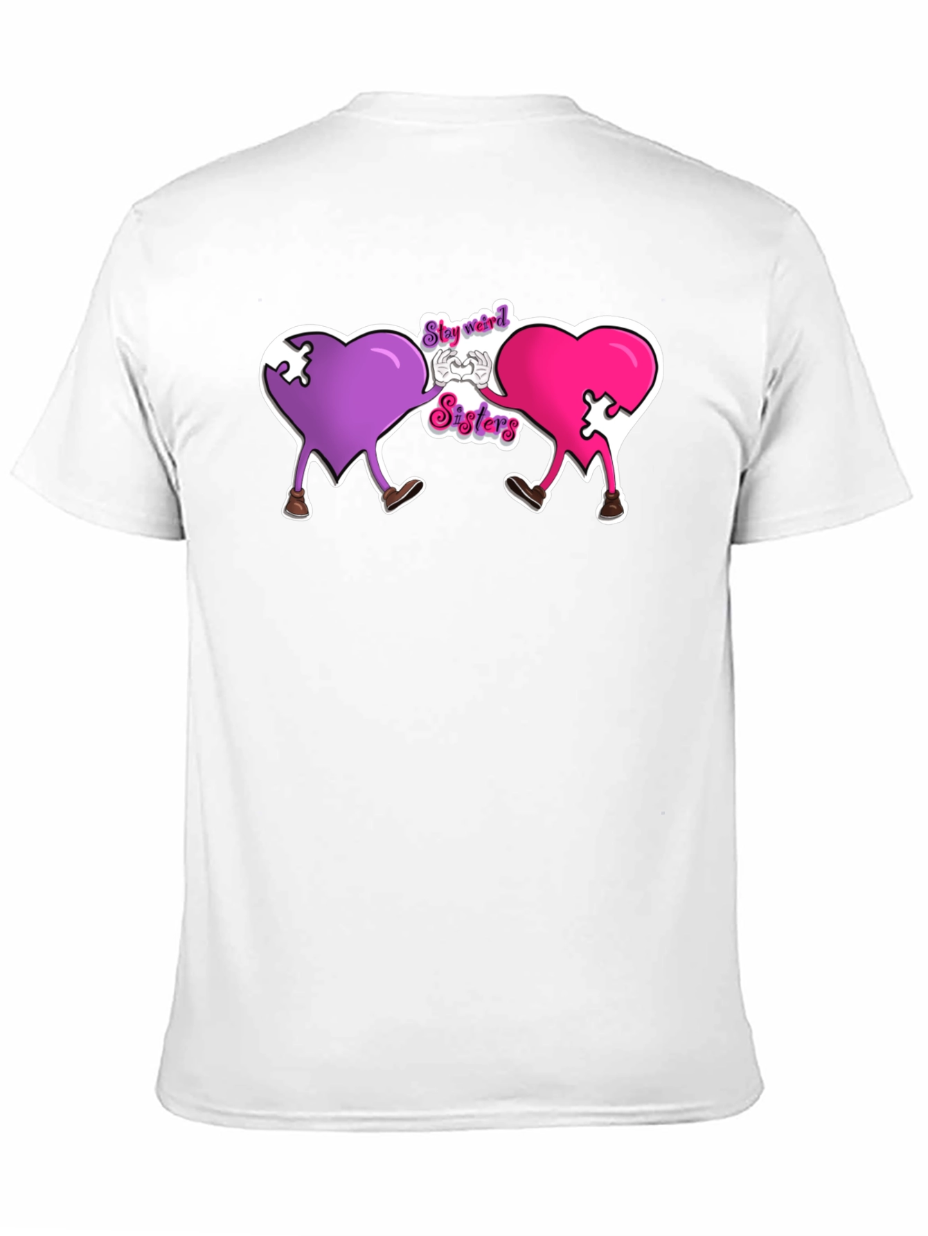 Stay Weird Sisters Graphic T-Shirt