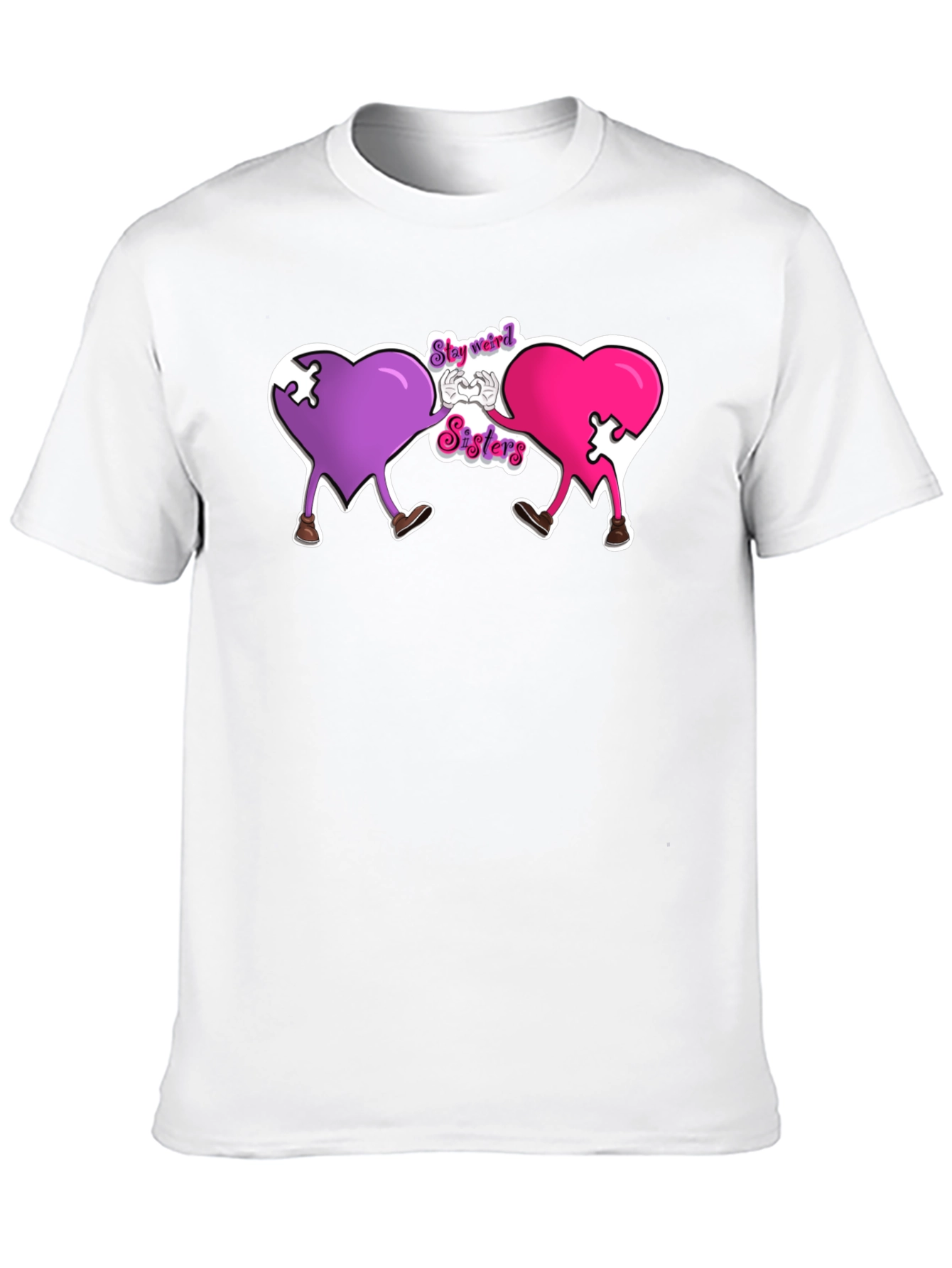 Stay Weird Sisters Graphic T-Shirt
