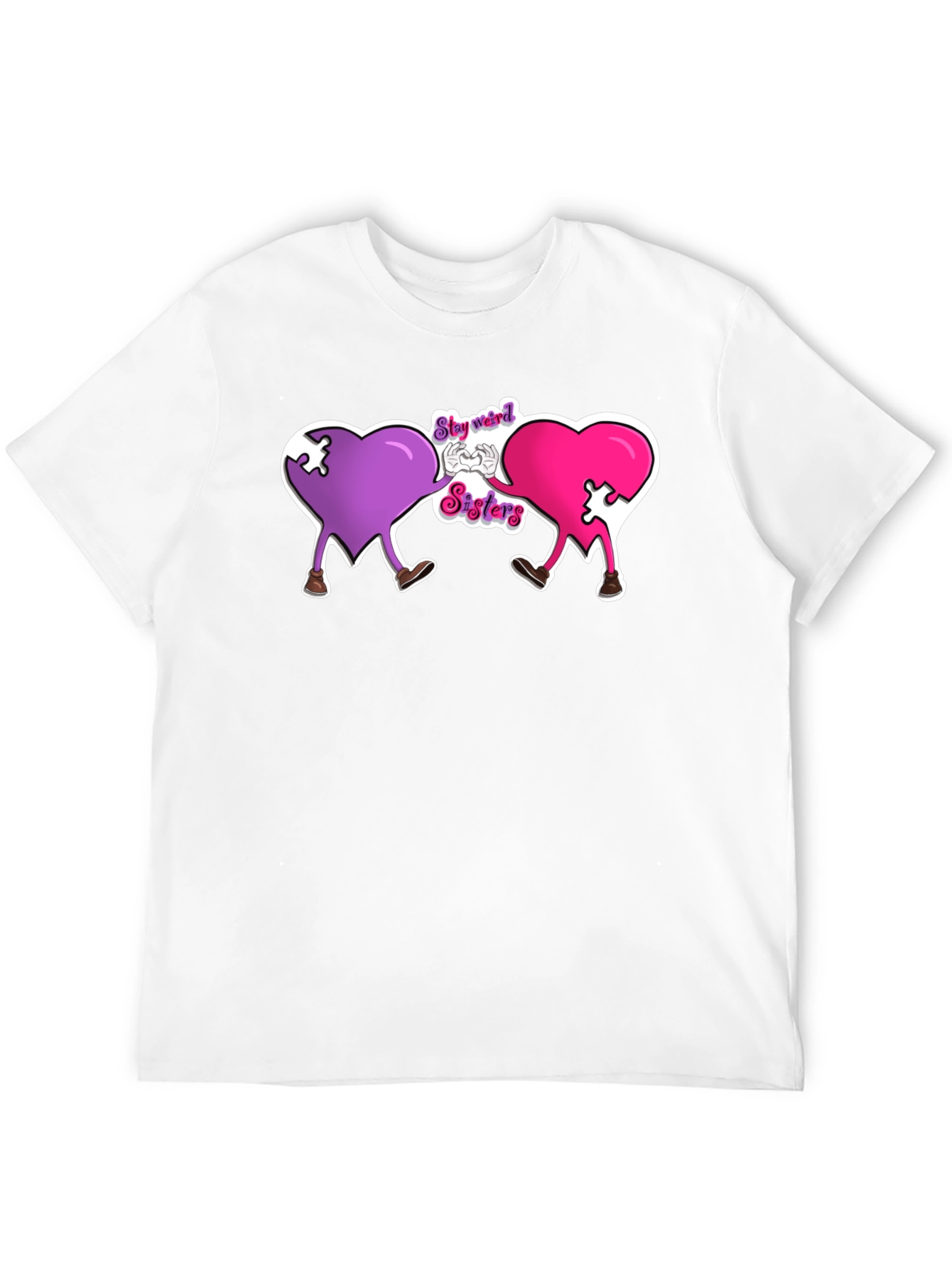 Stay Weird Sisters Graphic T-Shirt