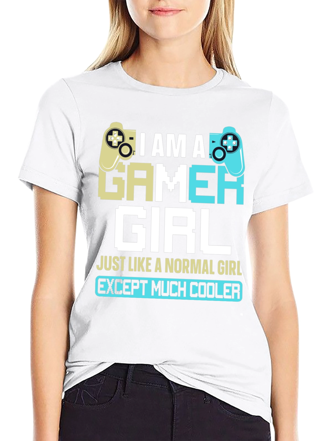 I Am A Gamer Girl Graphic T-Shirt