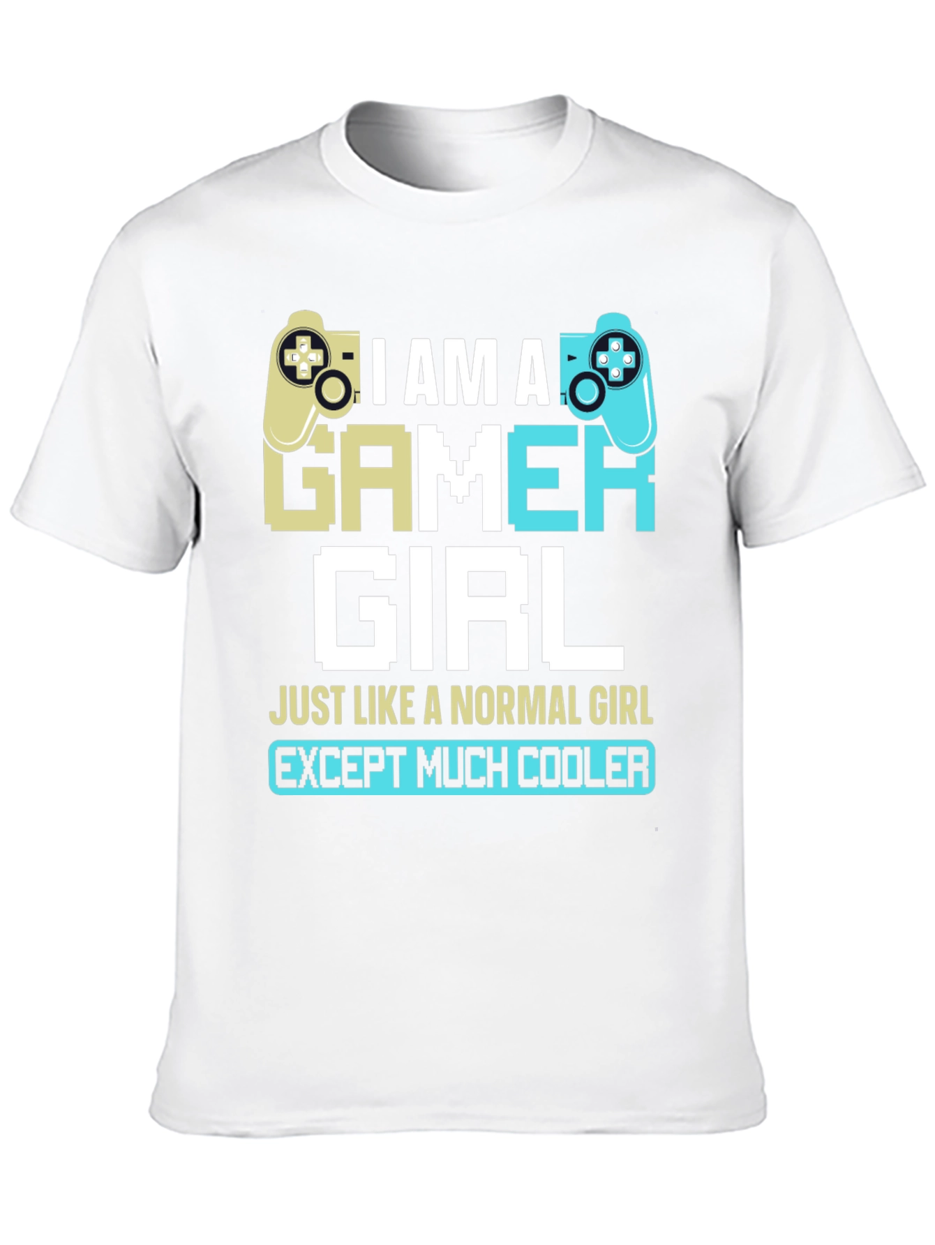 I Am A Gamer Girl Graphic T-Shirt