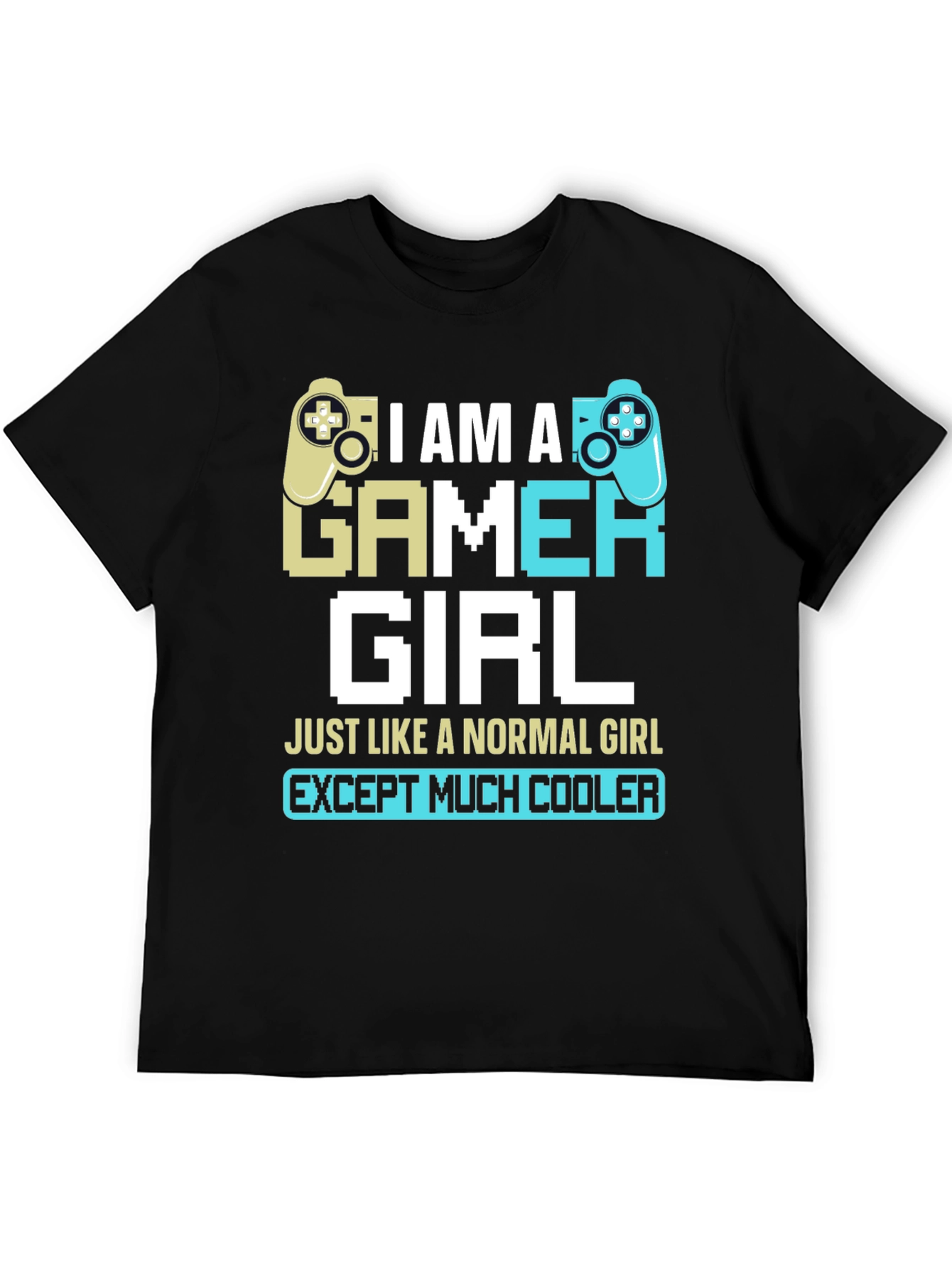 I Am A Gamer Girl Graphic T-Shirt