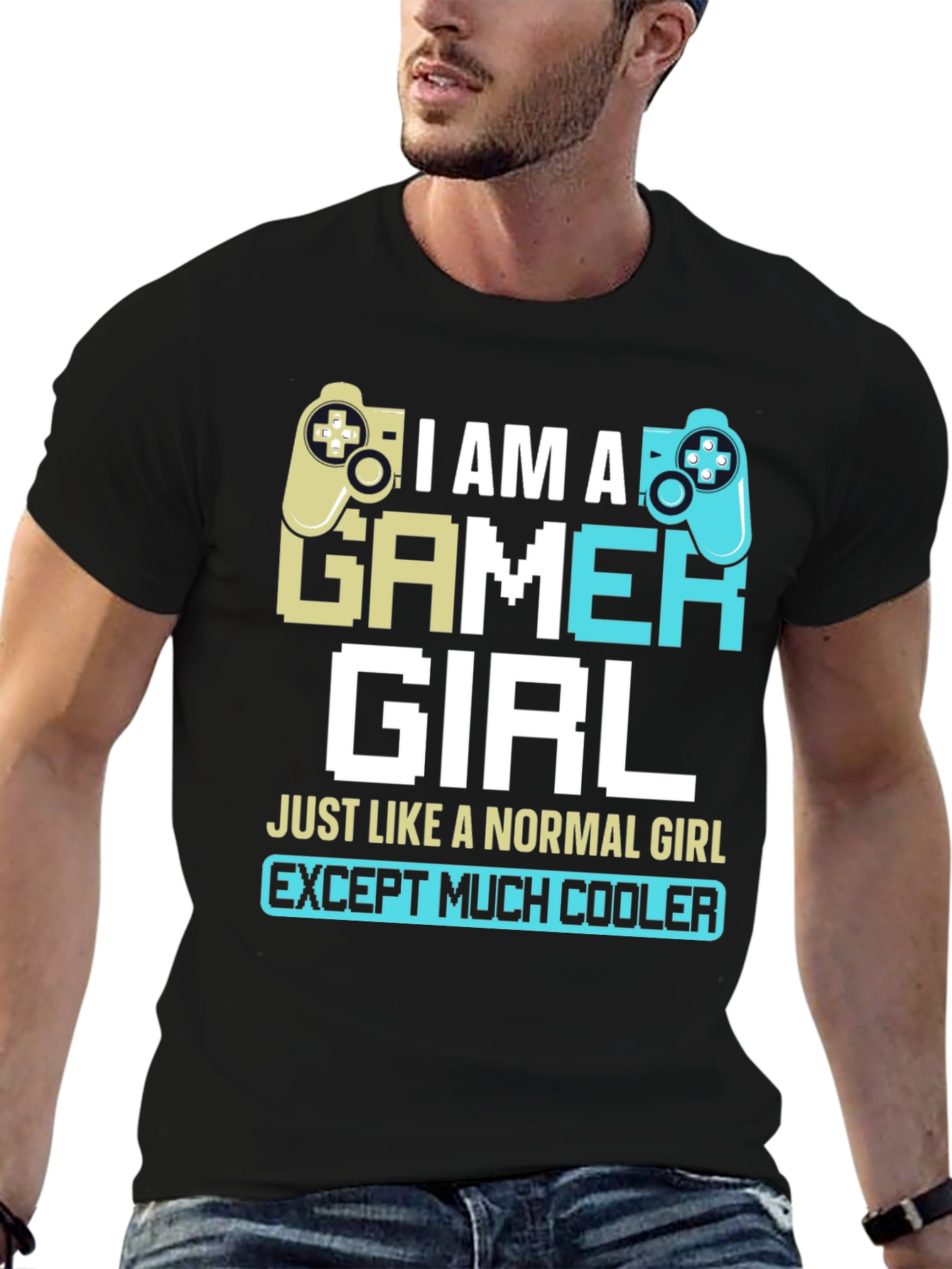 I Am A Gamer Girl Graphic T-Shirt