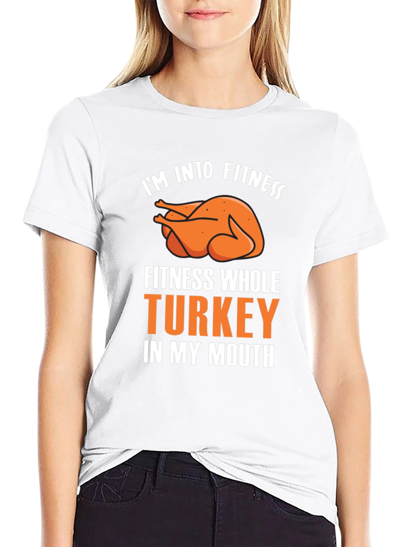 Funny Turkey Fitness T-Shirt