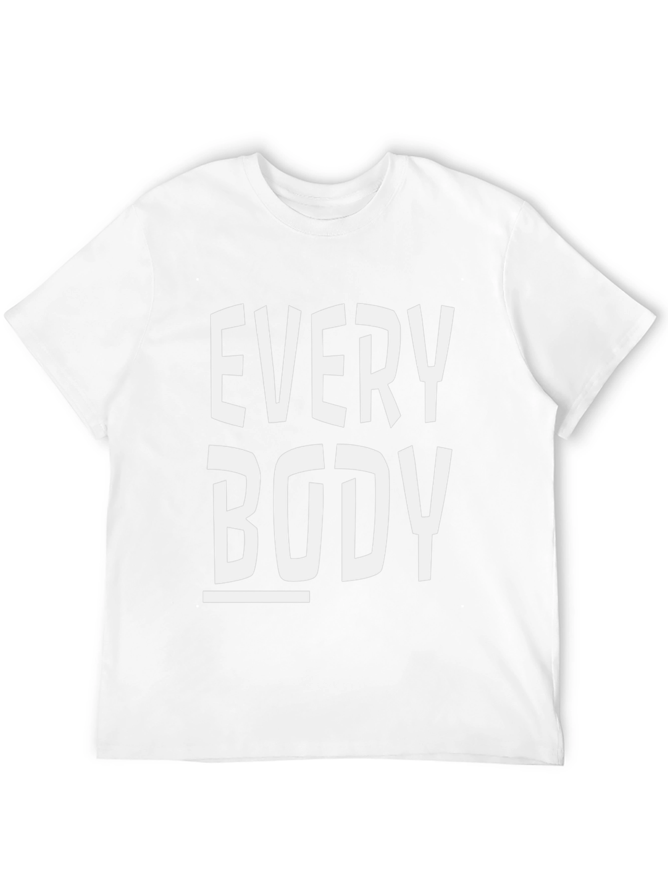 Everybody Graphic T-Shirt - Classic Crew Neck Tee