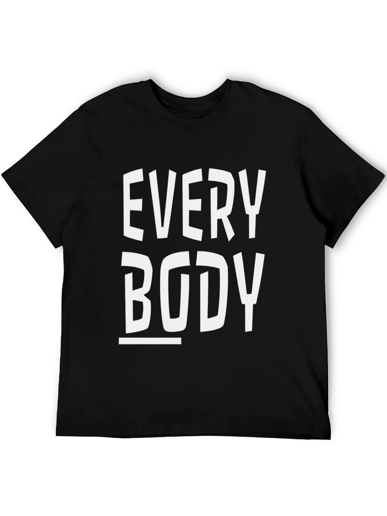 Everybody Graphic T-Shirt - Classic Crew Neck Tee