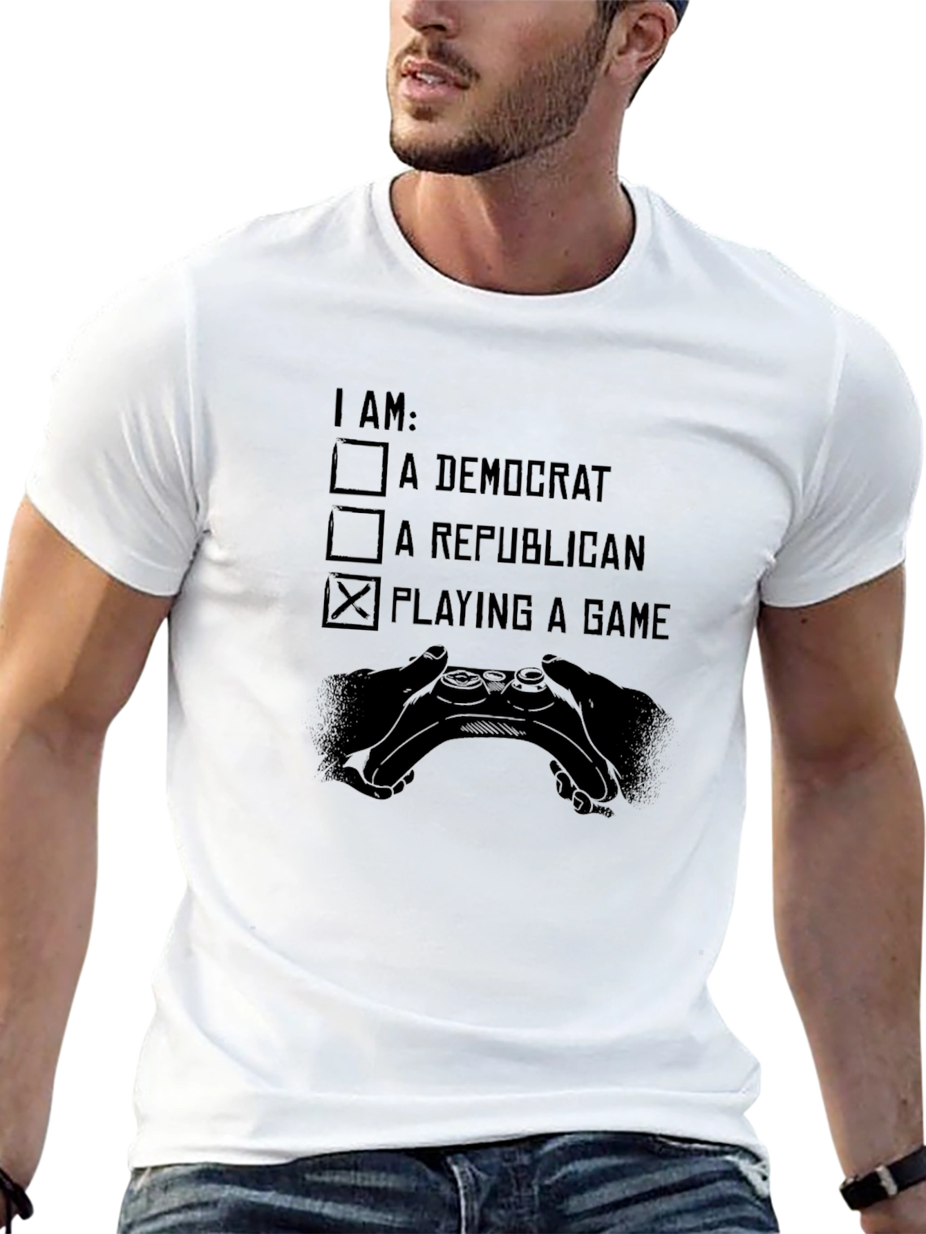 Gamer T-Shirt - I Am Playing A Game