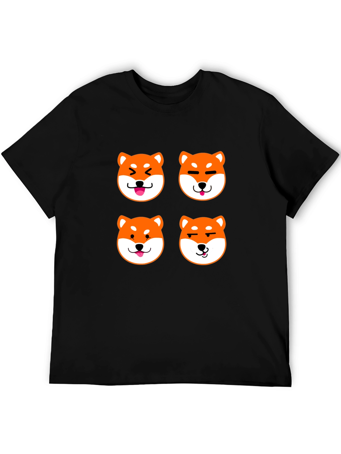 Shiba Inu Emoji T-Shirt - Dog Lover Tee