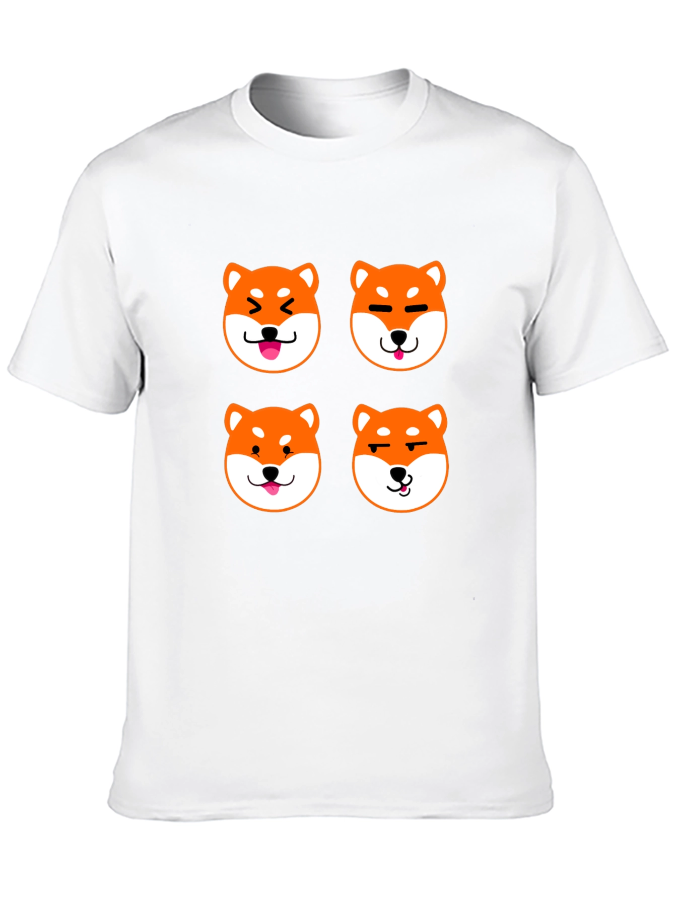 Shiba Inu Emoji T-Shirt - Dog Lover Tee