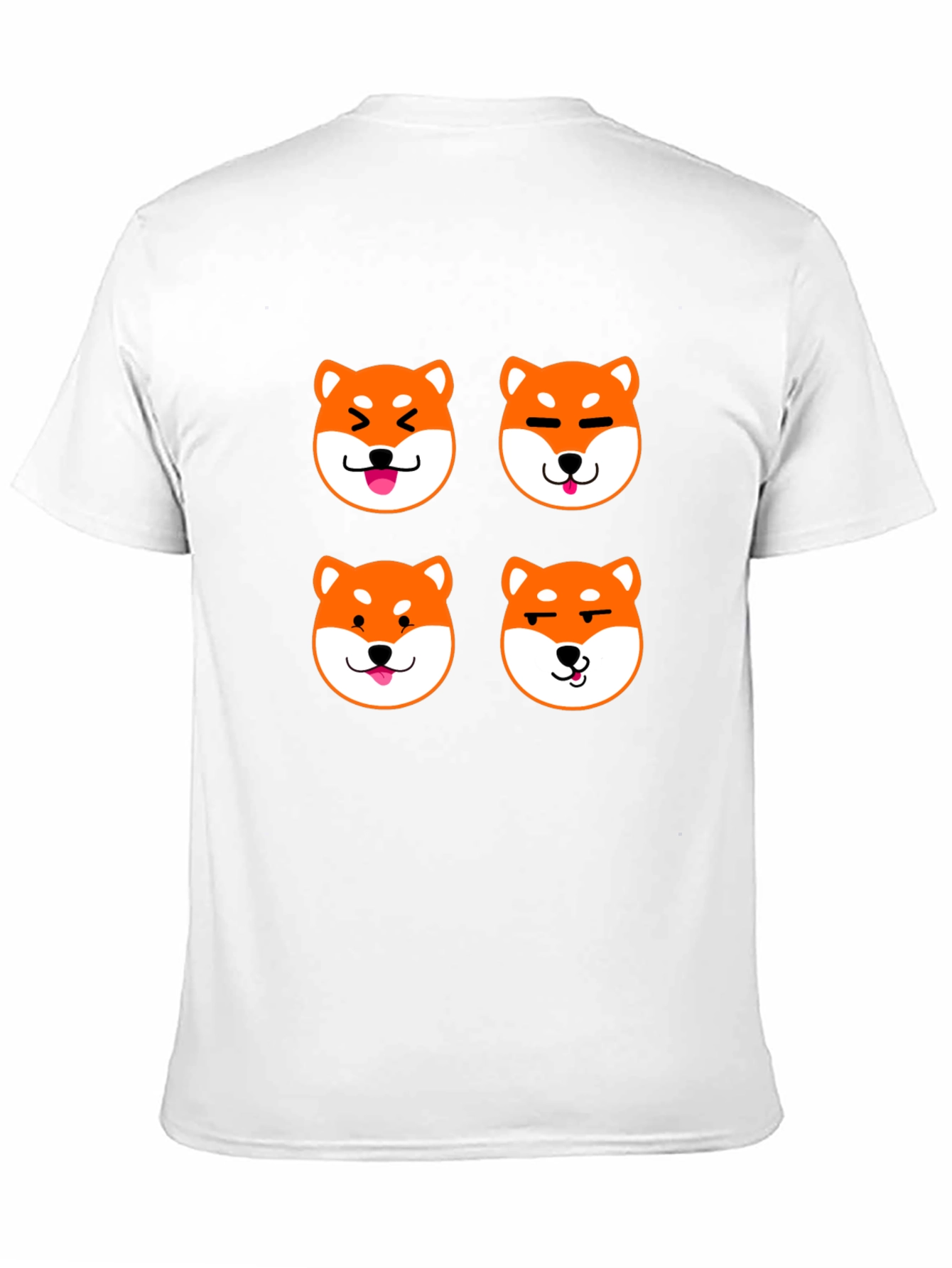 Shiba Inu Emoji T-Shirt - Dog Lover Tee