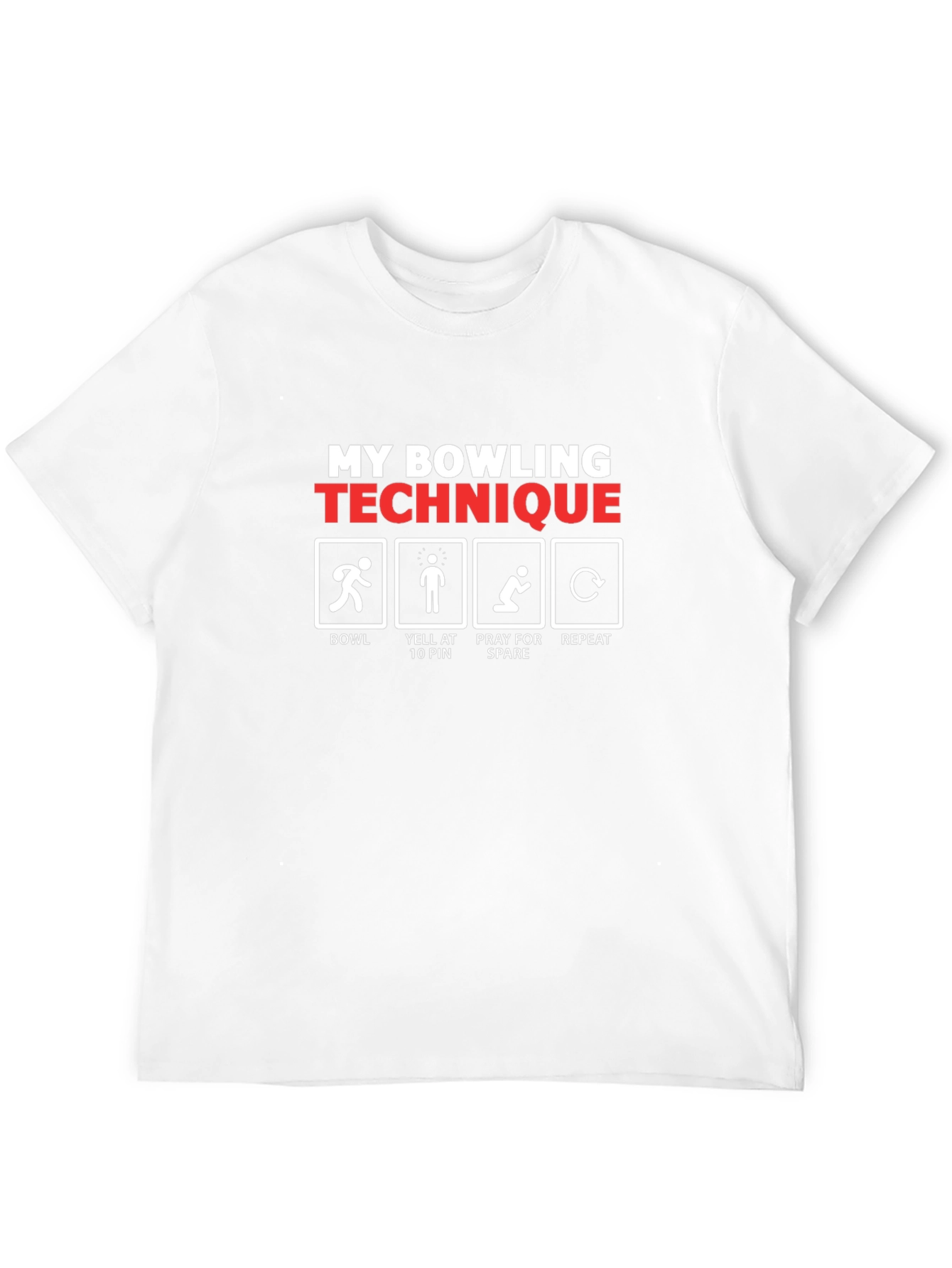 My Bowling Technique Graphic T-Shirt