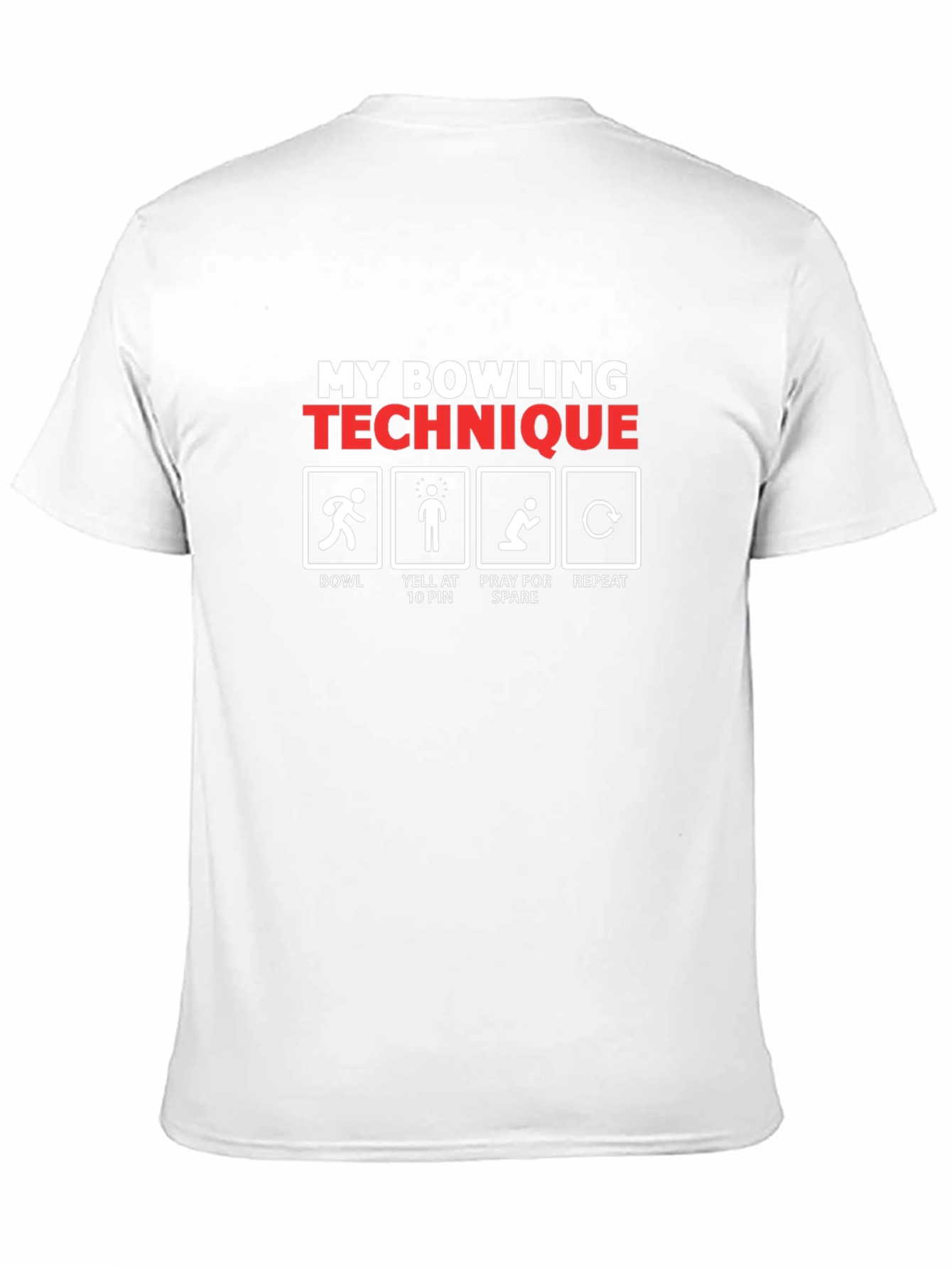 My Bowling Technique Graphic T-Shirt