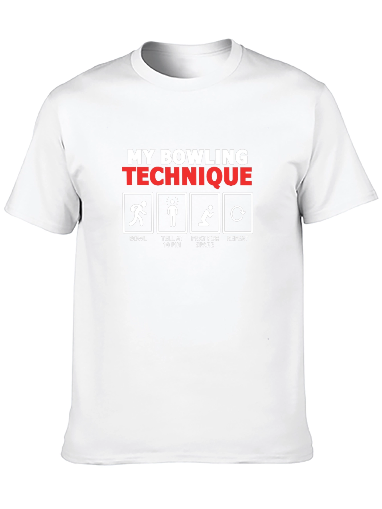 My Bowling Technique Graphic T-Shirt