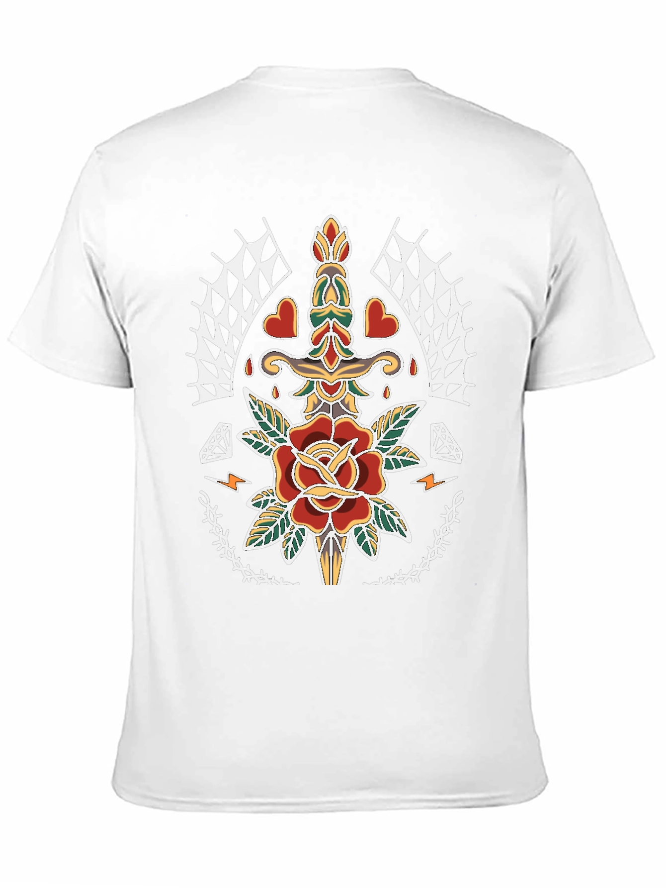 Tattoo Art Black T-Shirt