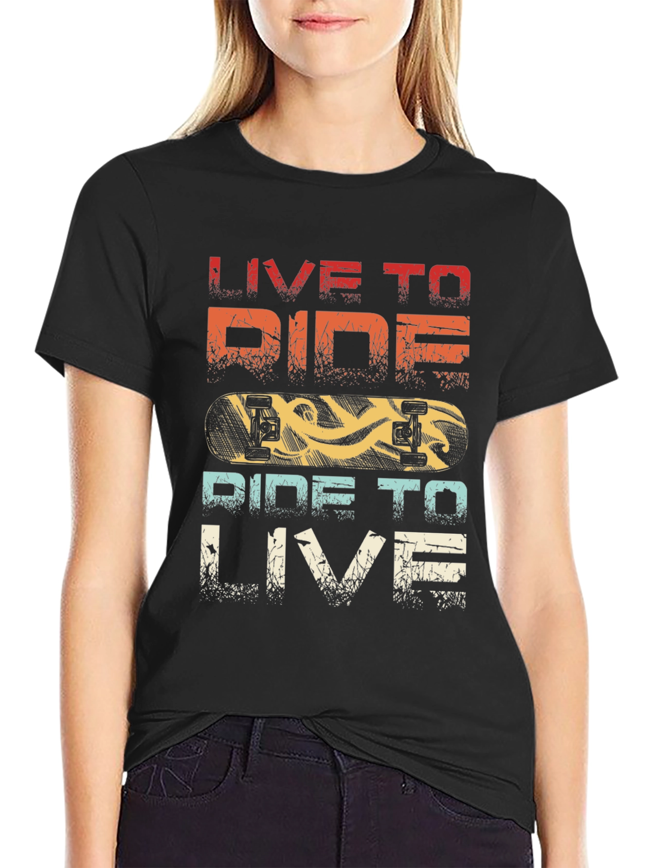 Live to Ride Graphic Tee