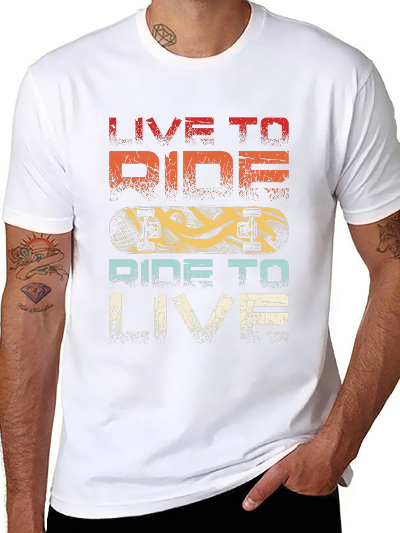 Live to Ride Graphic Tee