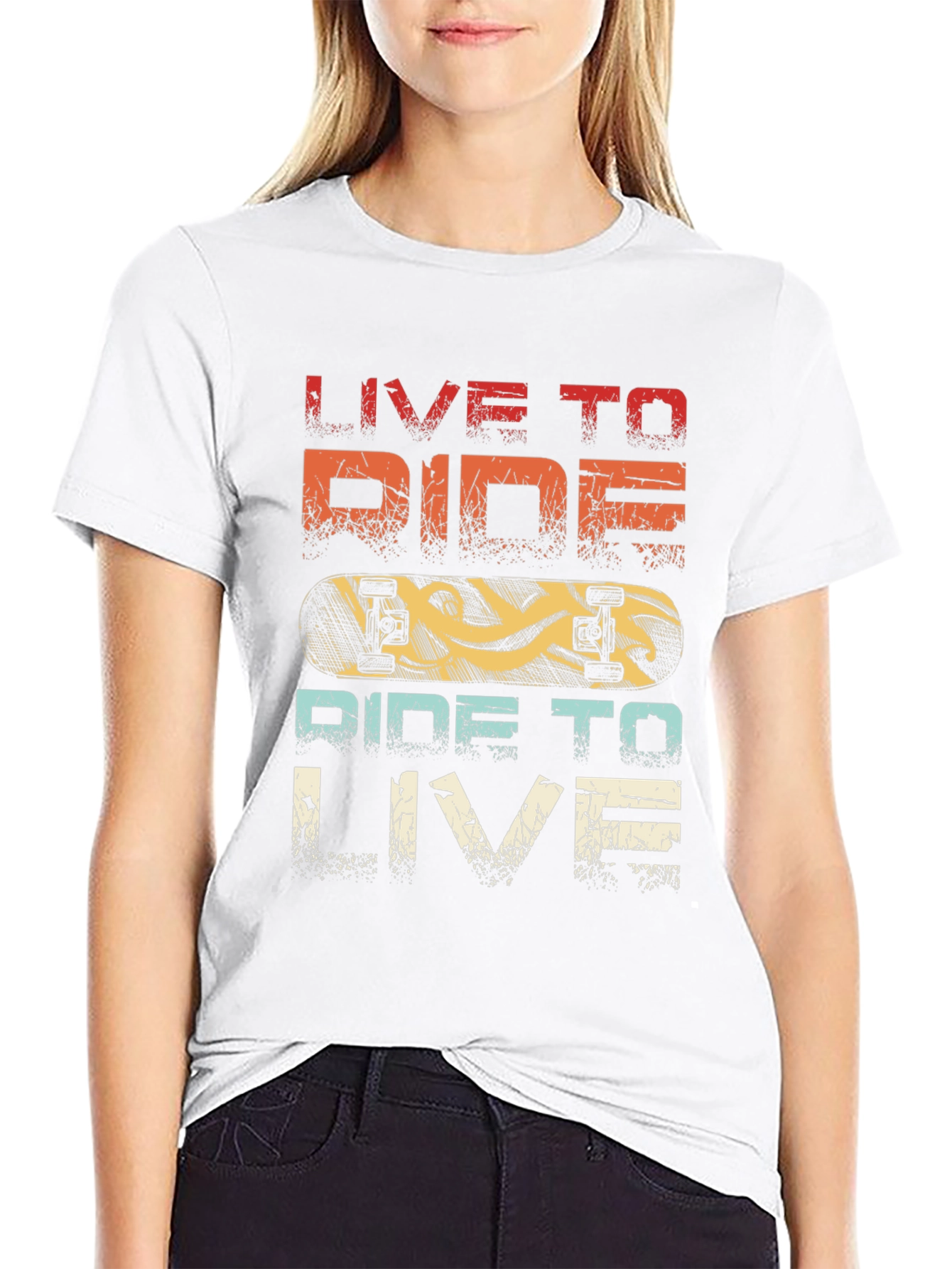 Live to Ride Graphic Tee