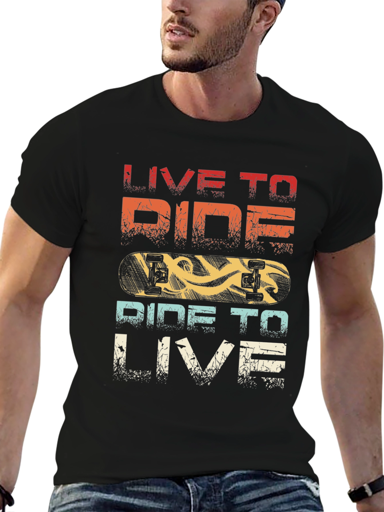 Live to Ride Graphic Tee