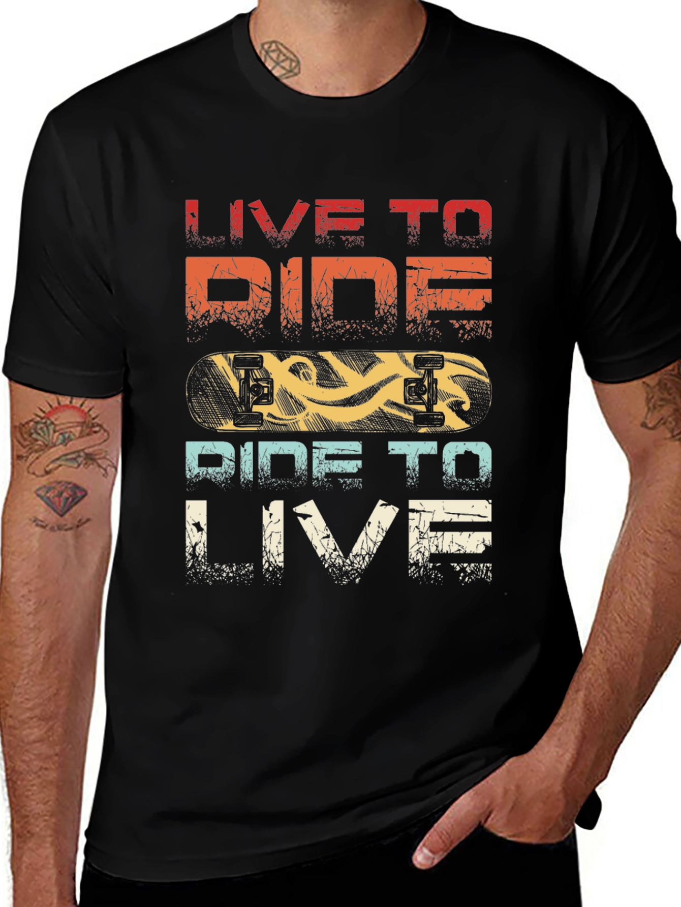Live to Ride Graphic Tee