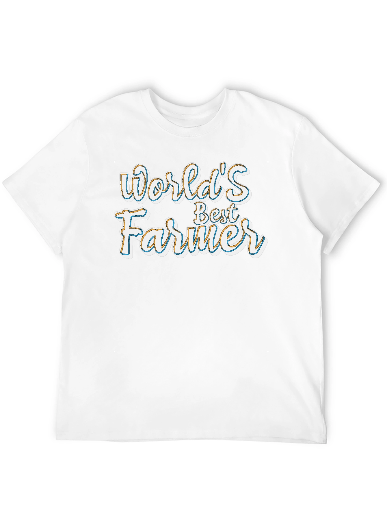 Worlds Best Farmer Graphic T-Shirt