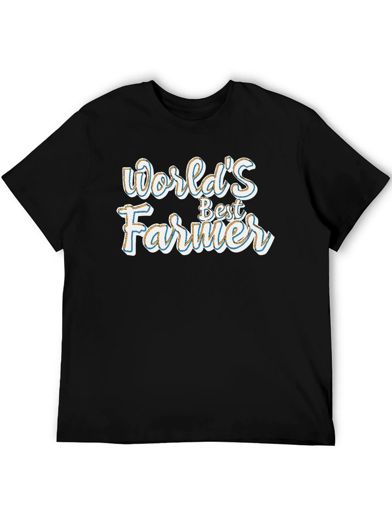 Worlds Best Farmer Graphic T-Shirt