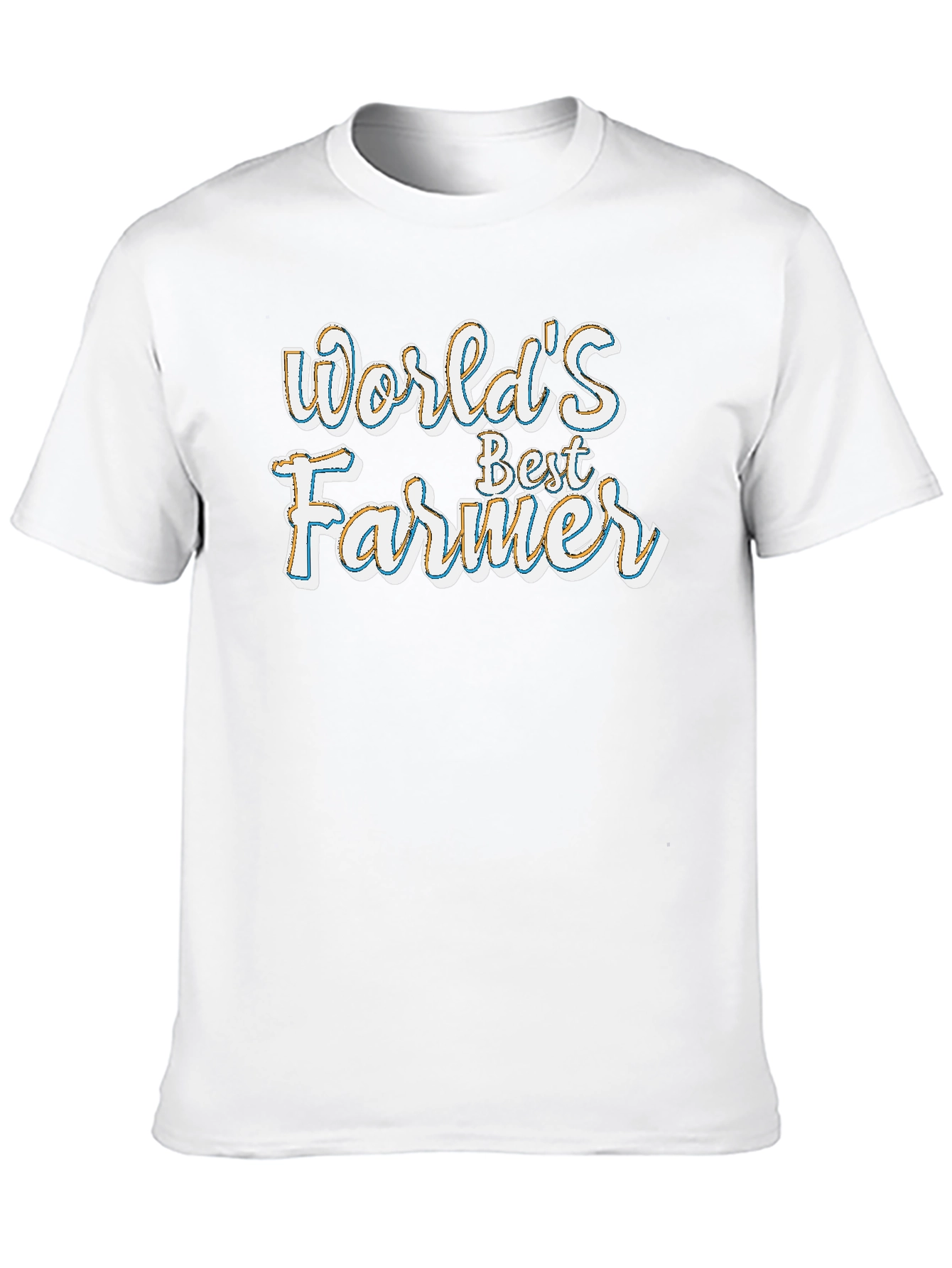Worlds Best Farmer Graphic T-Shirt