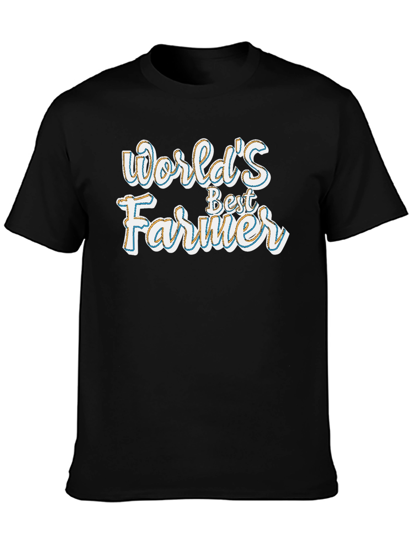 Worlds Best Farmer Graphic T-Shirt
