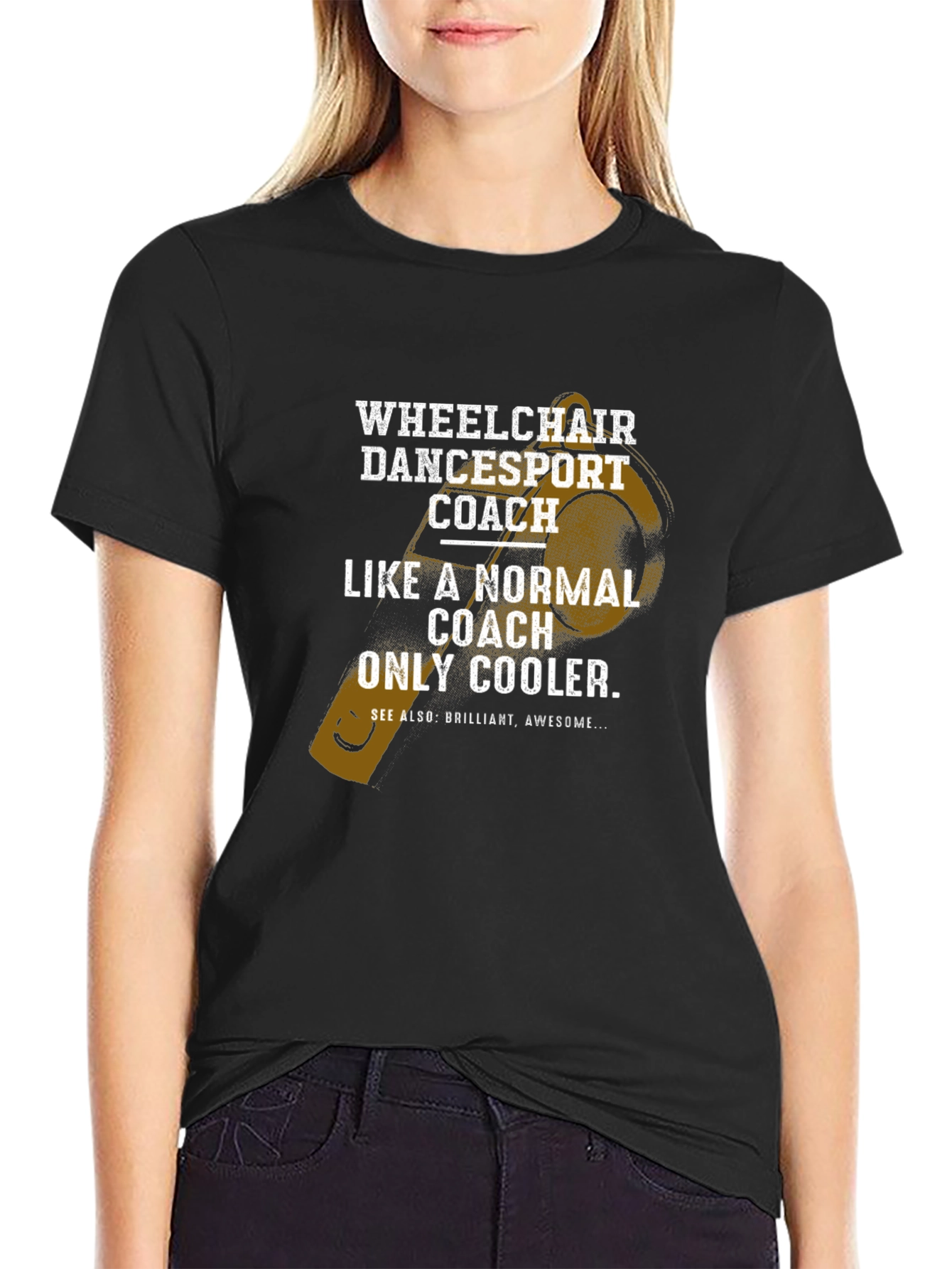 Wheelchair Dancesport Coach T-Shirt
