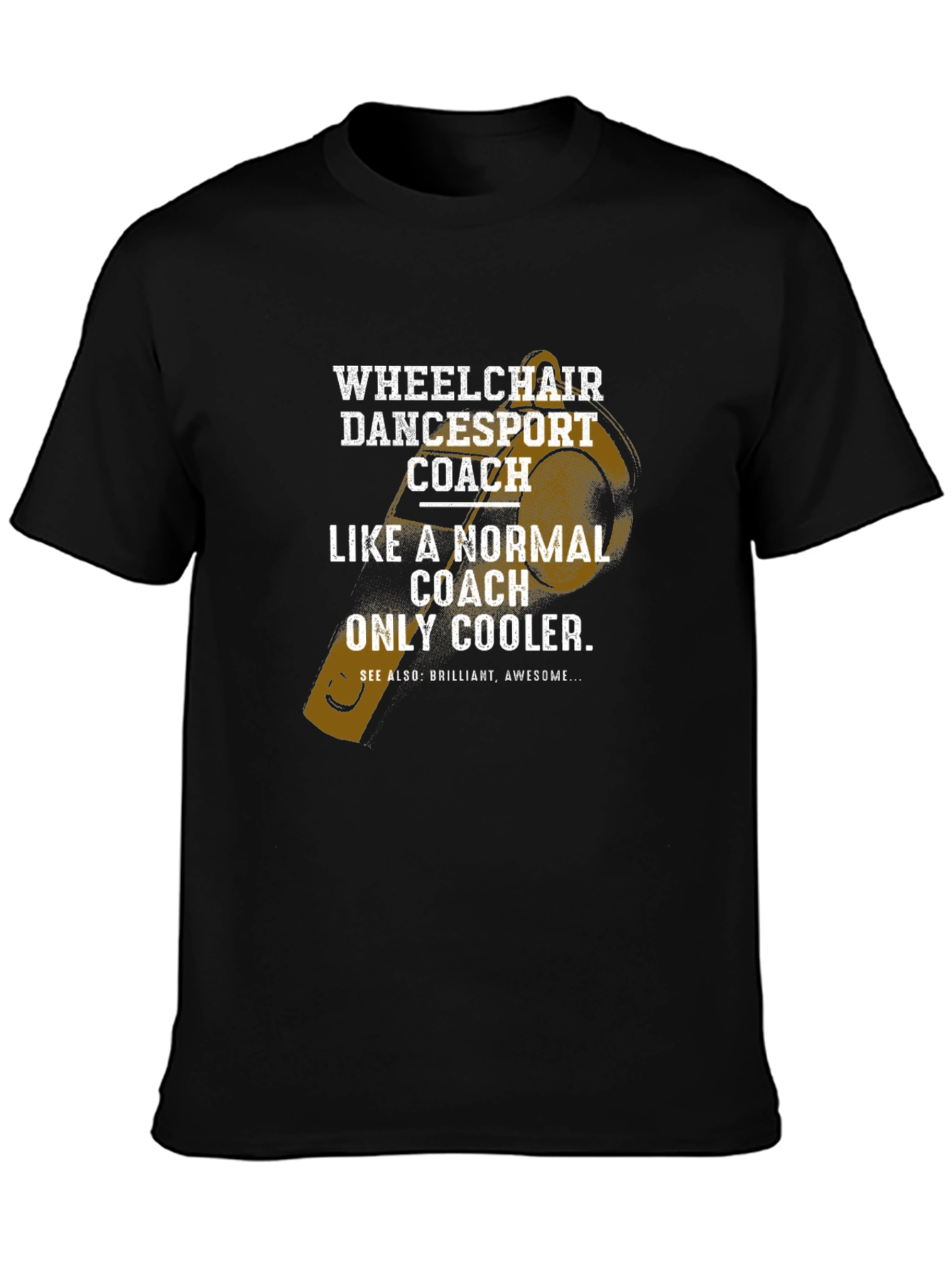 Wheelchair Dancesport Coach T-Shirt