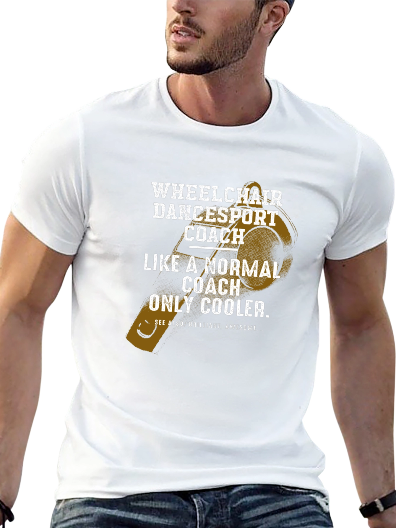 Wheelchair Dancesport Coach T-Shirt