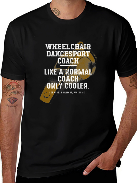 Wheelchair Dancesport Coach T-Shirt