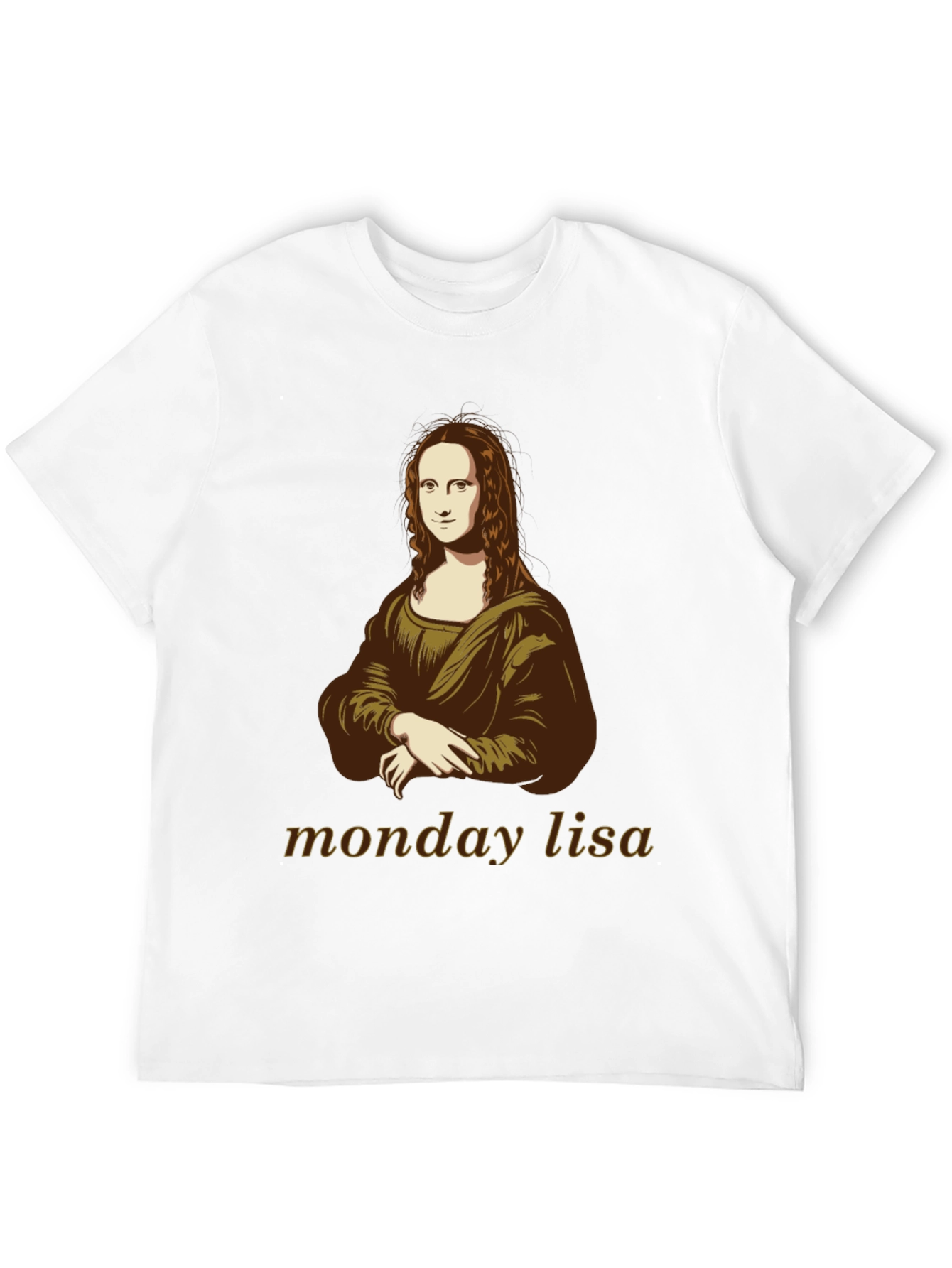 Monday Lisa T-Shirt - Iconic Art Tee