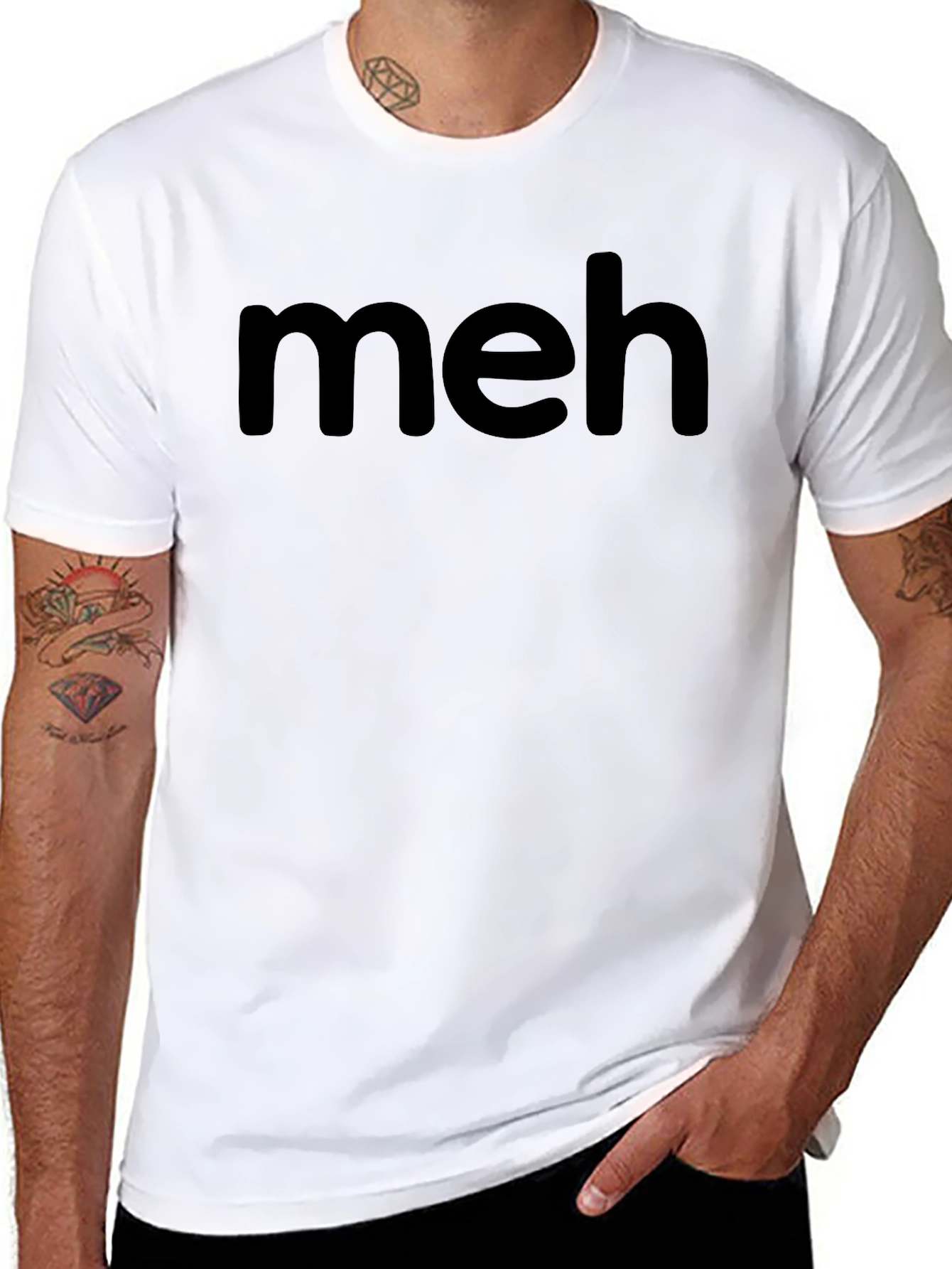 Meh T-Shirt - Express Your Indifference!