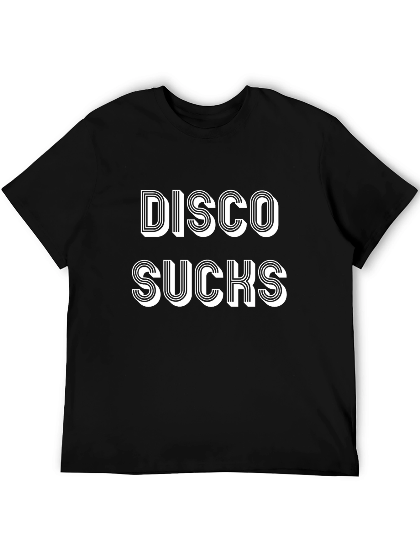 Disco Sucks Graphic Tee - Bold Statement T-Shirt