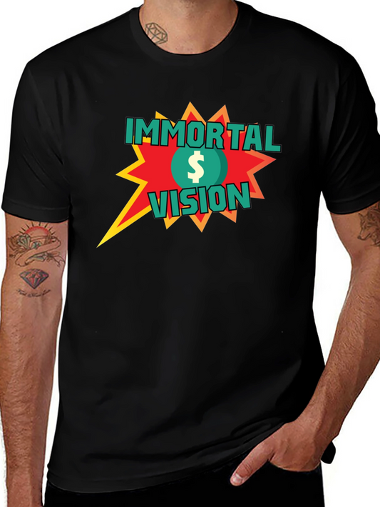Immortal Vision Graphic T-Shirt - Black