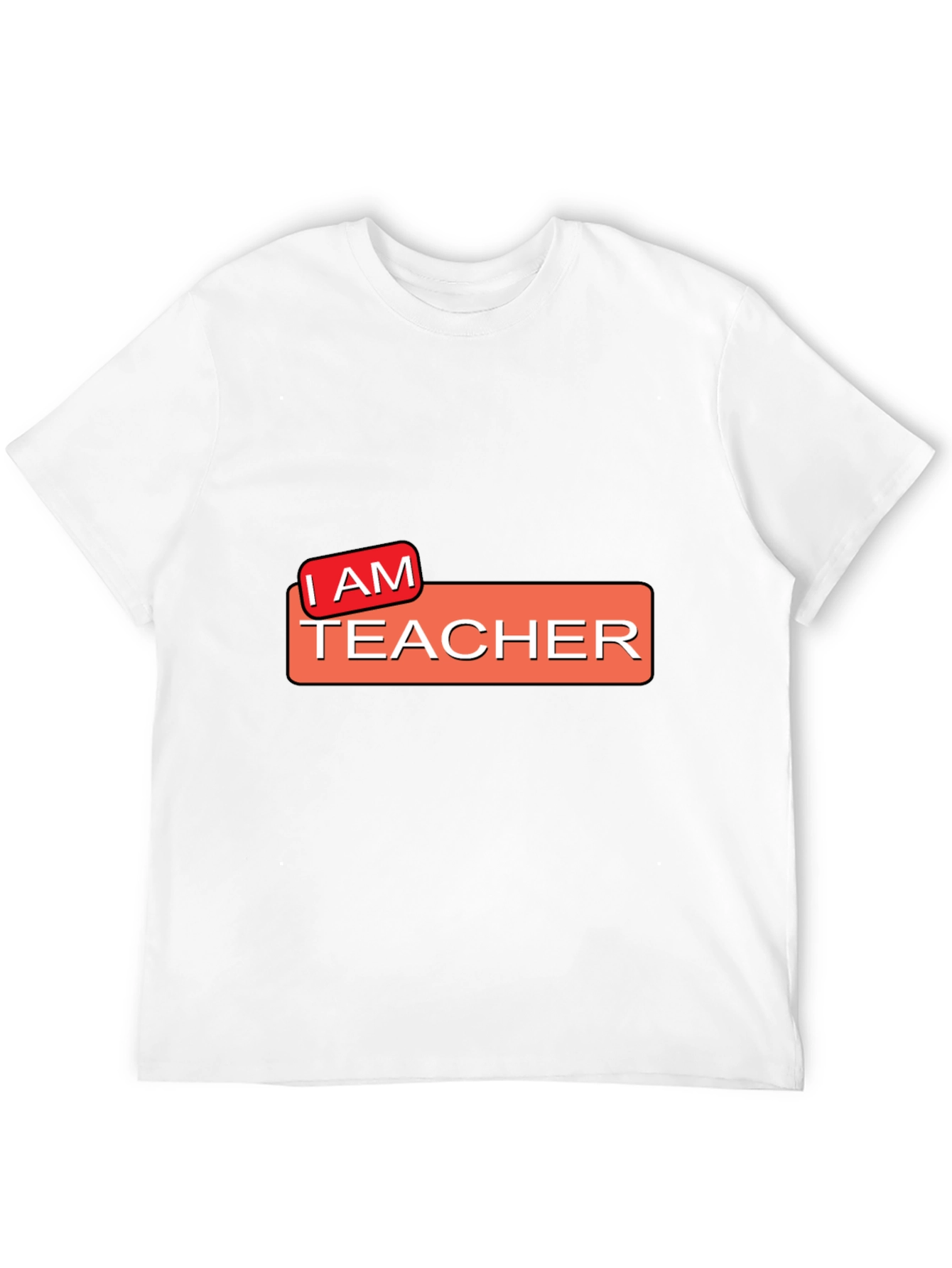 I AM TEACHER Graphic Tee - Black