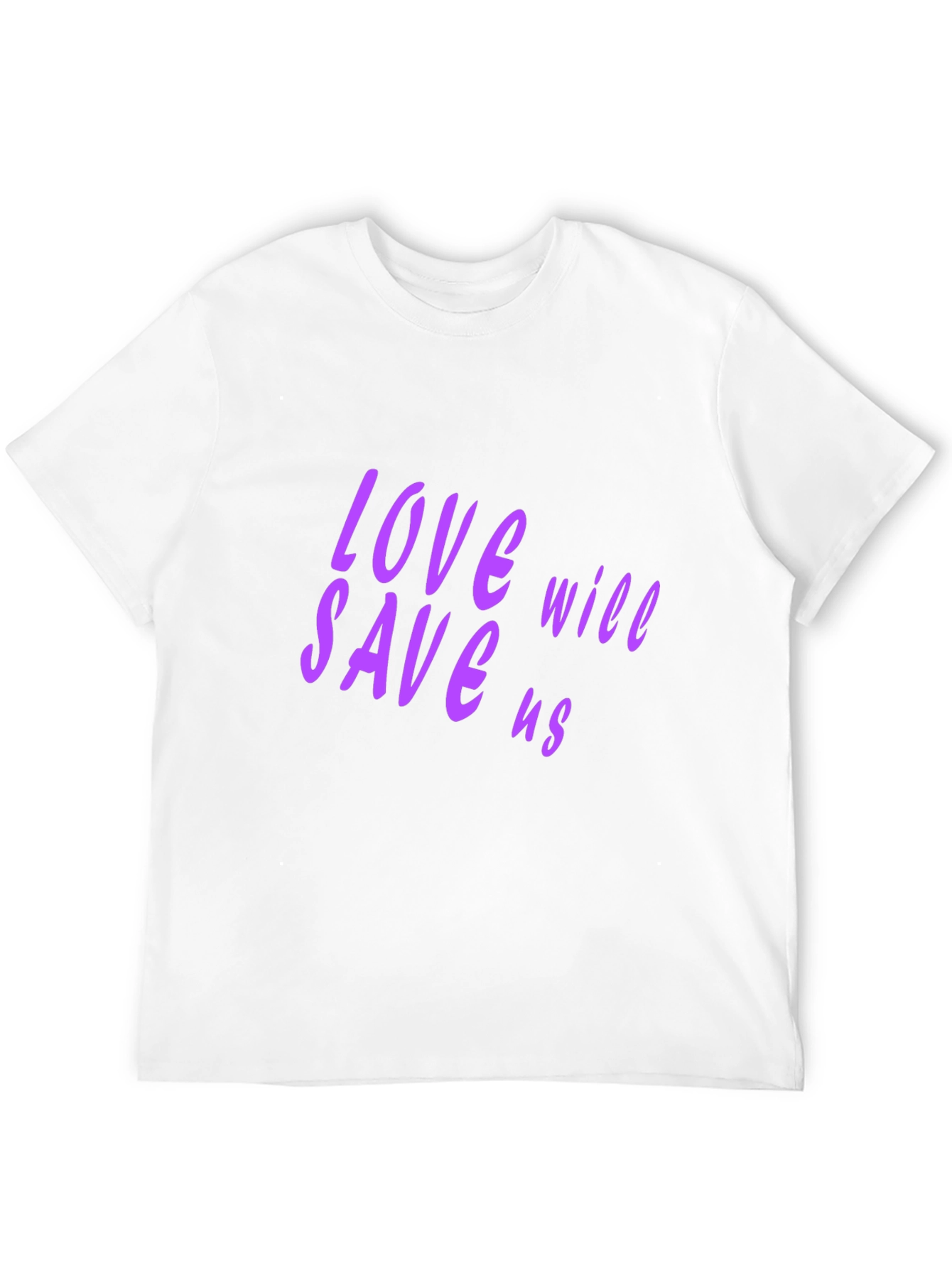 Love Will Save Us Black T-Shirt