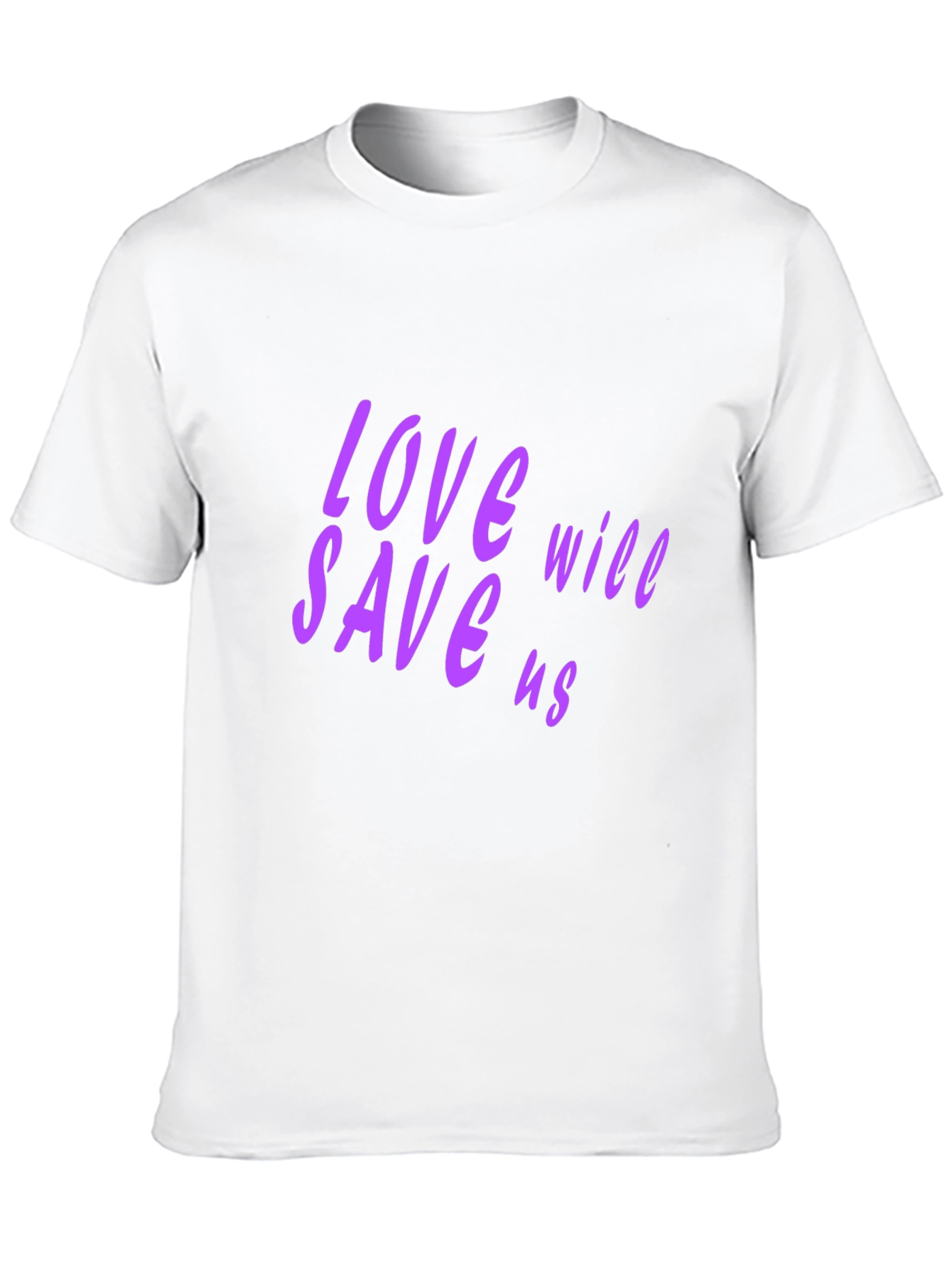 Love Will Save Us Black T-Shirt
