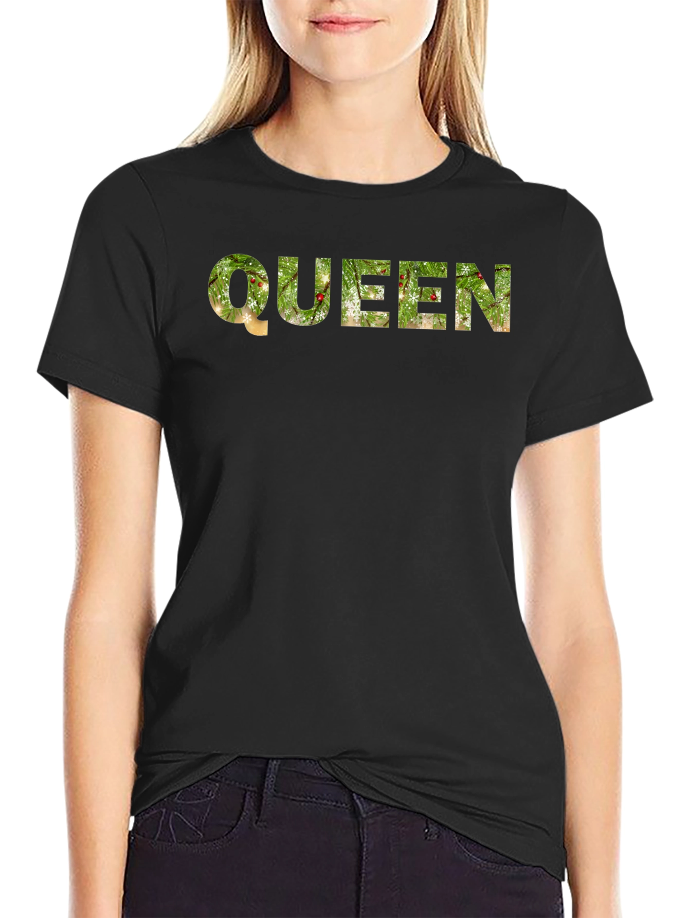 Queen Christmas Tree T-Shirt