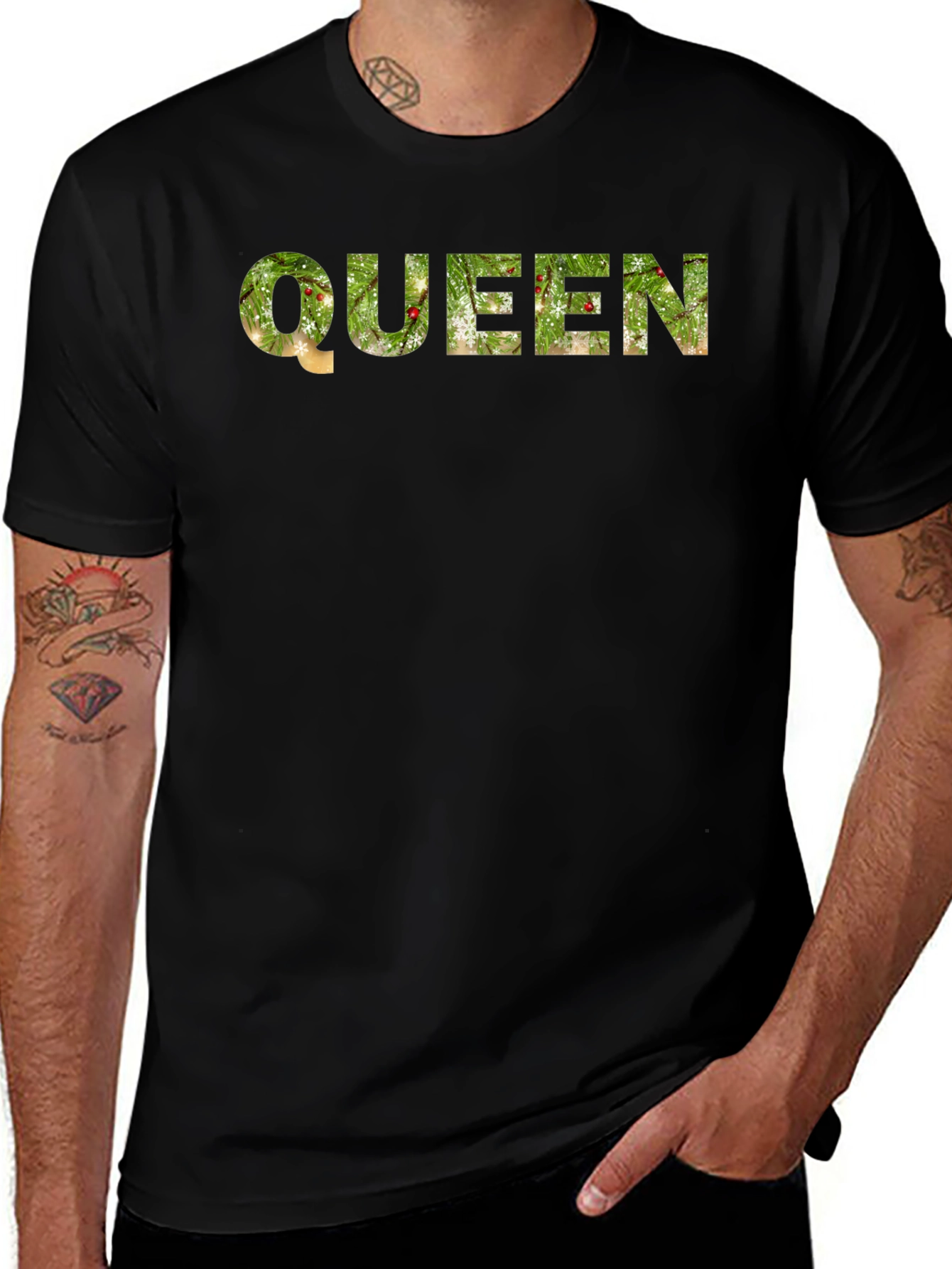 Queen Christmas Tree T-Shirt
