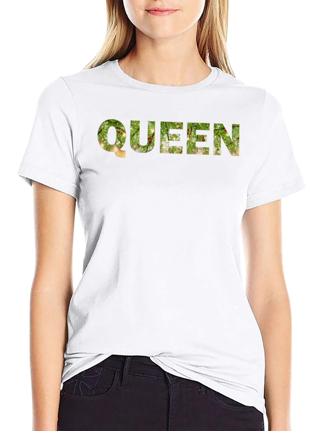 Queen Christmas Tree T-Shirt