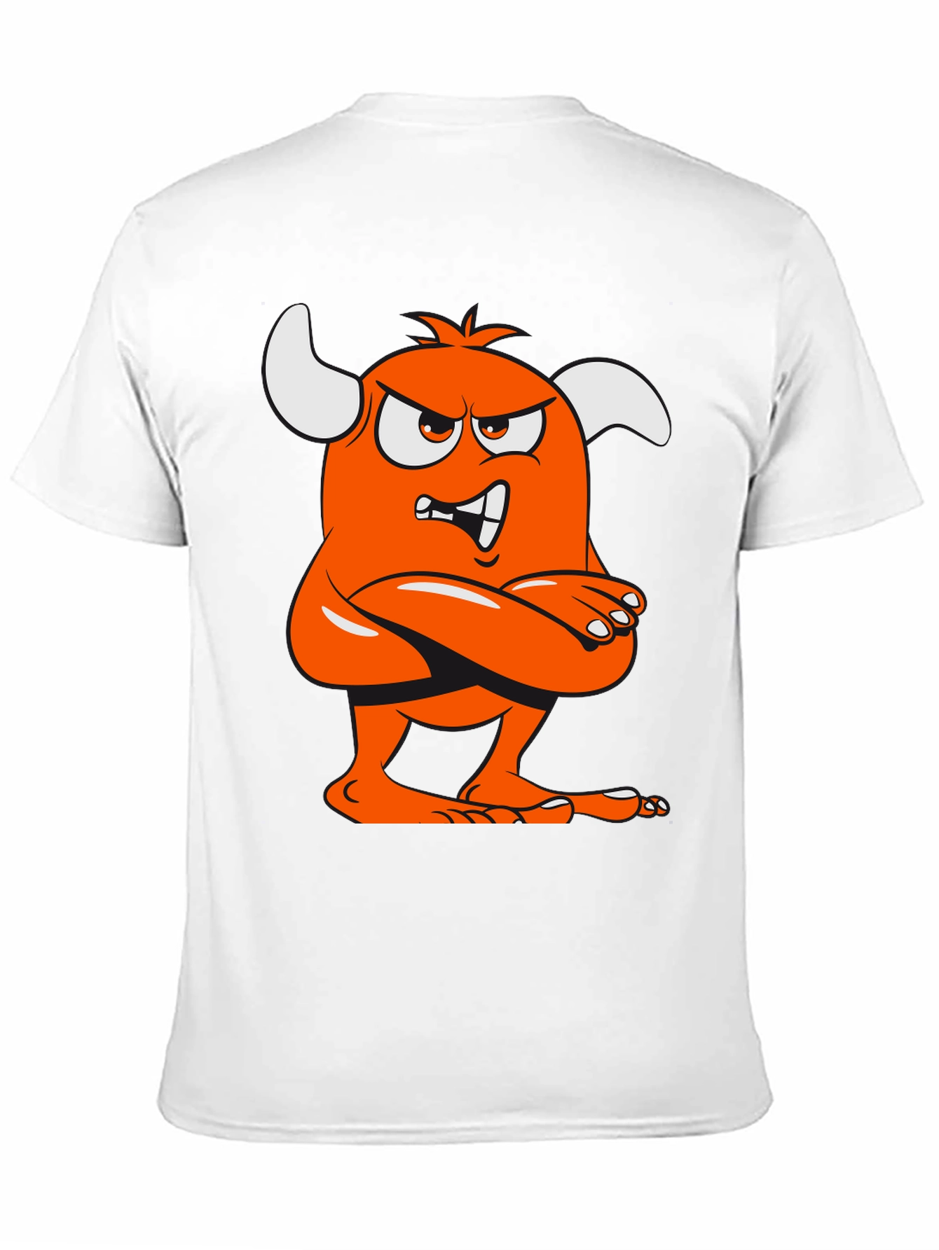 Monster Graphic Black T-Shirt