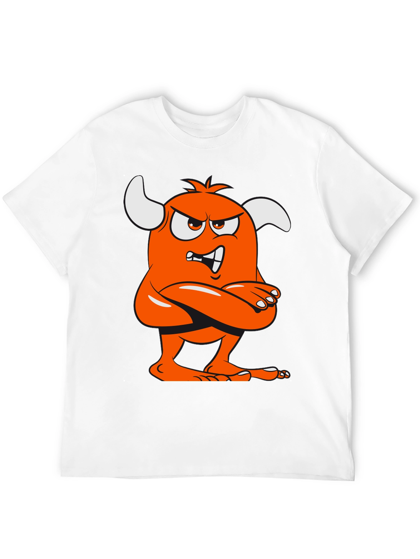 Monster Graphic Black T-Shirt