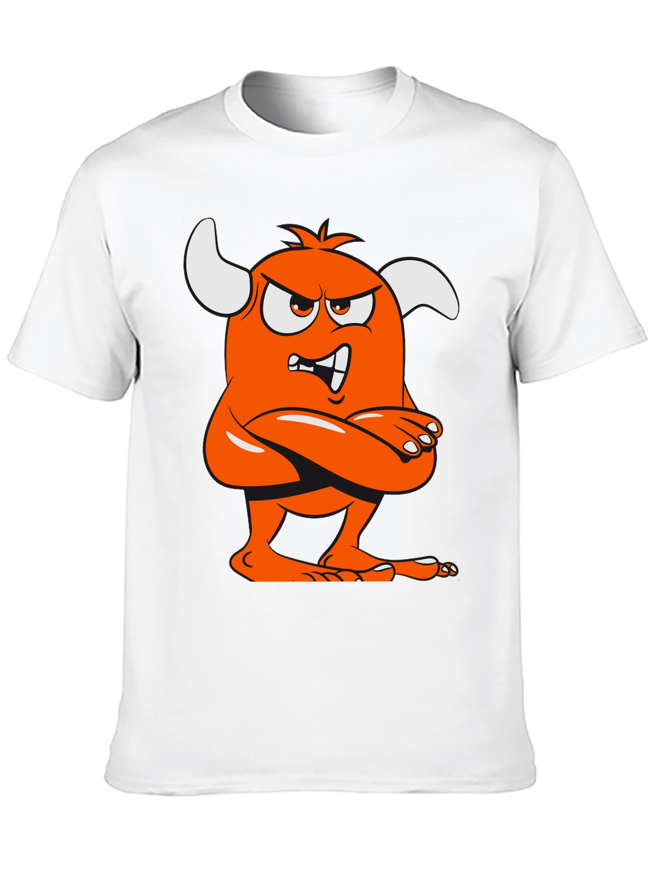 Monster Graphic Black T-Shirt