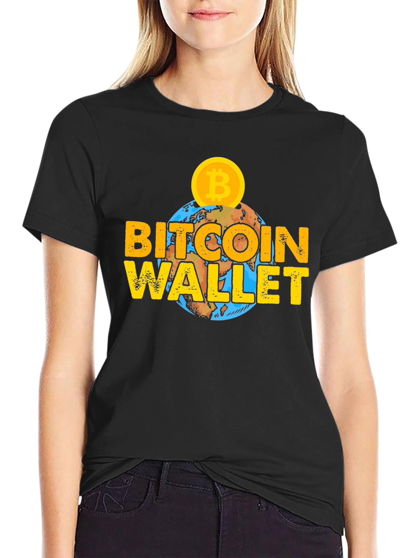 Bitcoin Wallet T-Shirt Crypto Tee